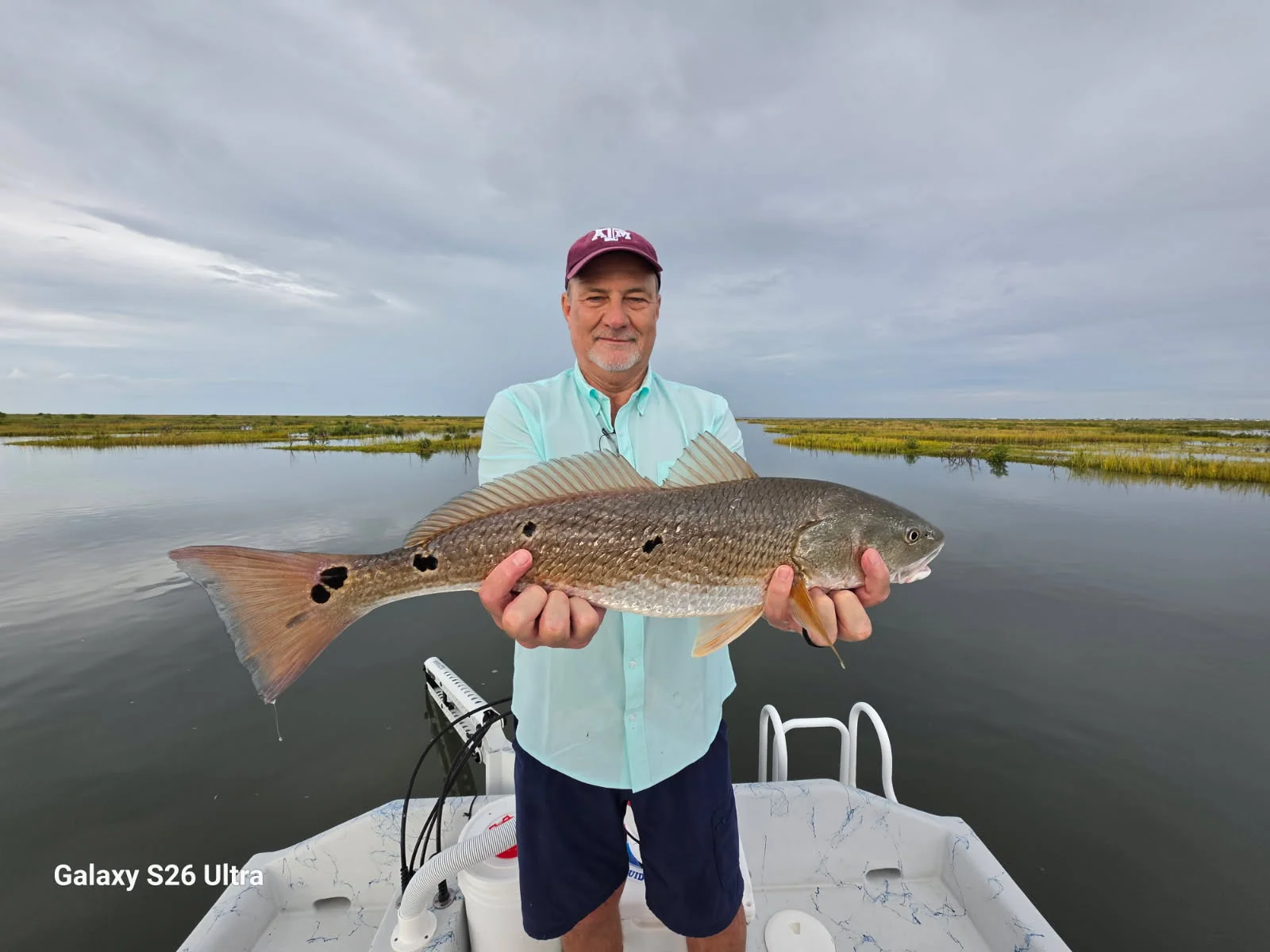 Fishing in Port O'Connor, Texas