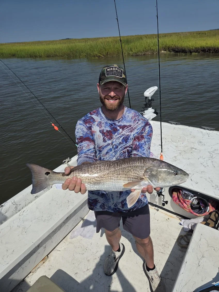 Fishing in Darien, Georgia