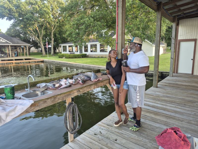 Fishing in Willis, Texas