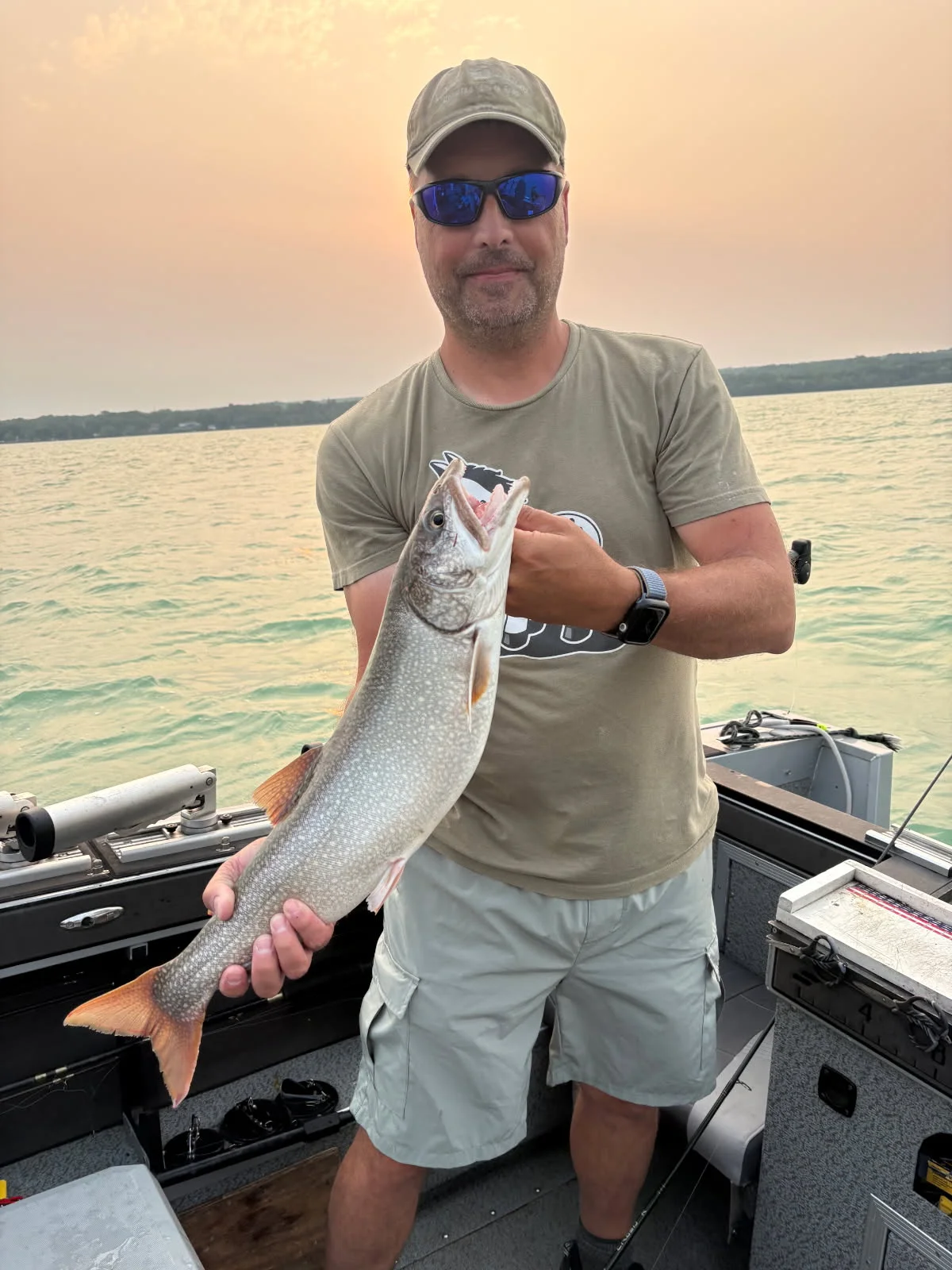 Fishing in Bridgeport, New York