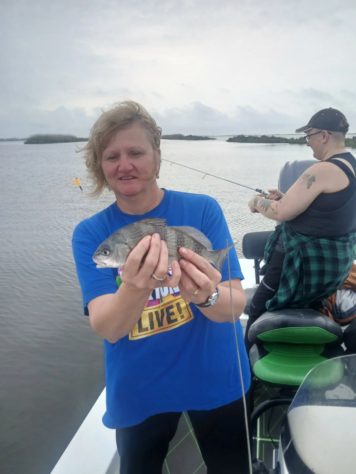 Fishing in Lafitte, Louisiana