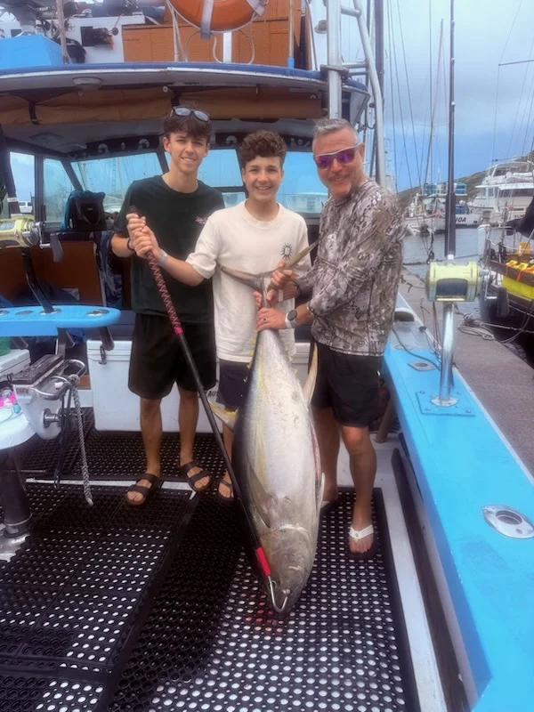 Fishing in Lihue, Hawaii