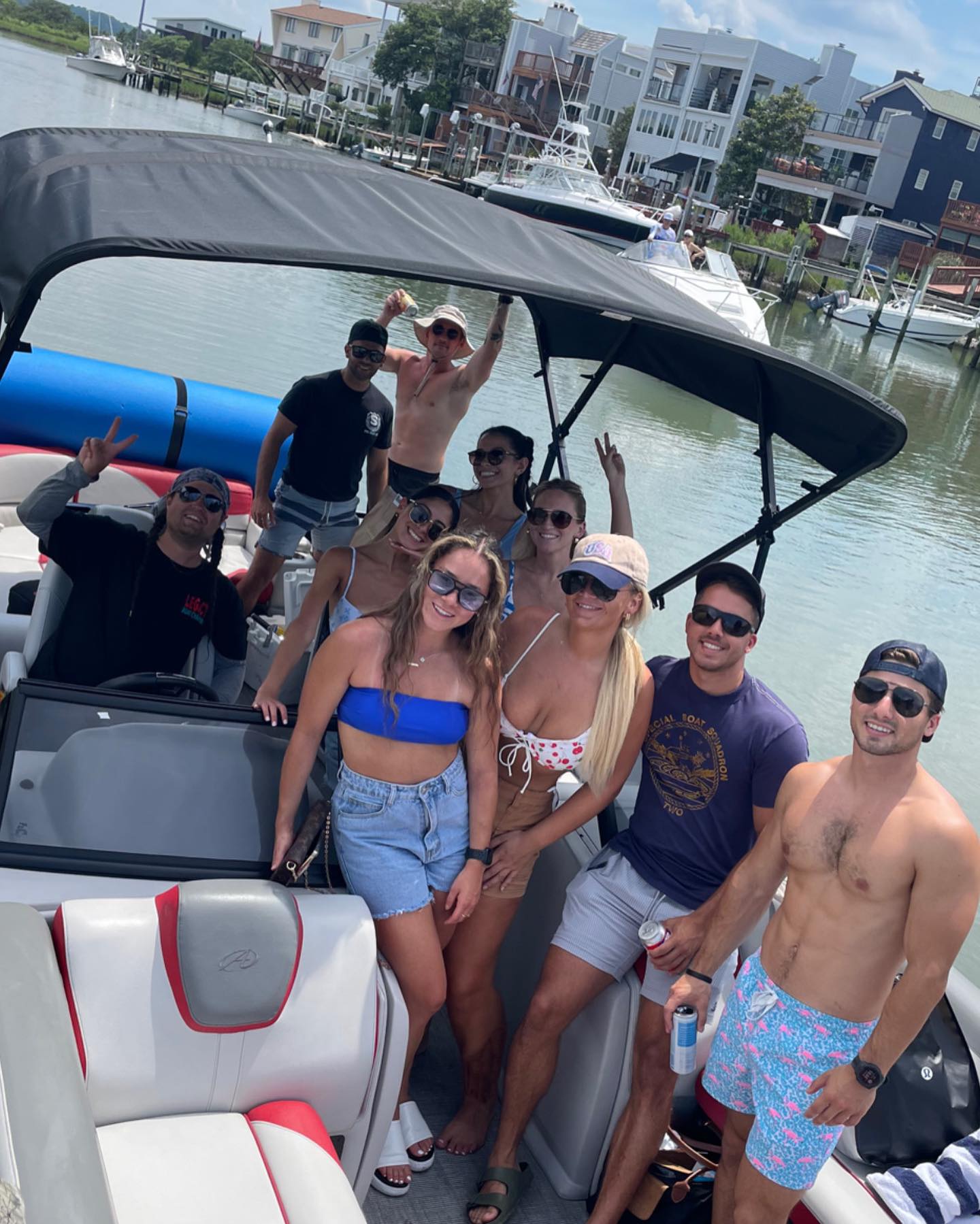 Legacy Boat Charters Pontoon