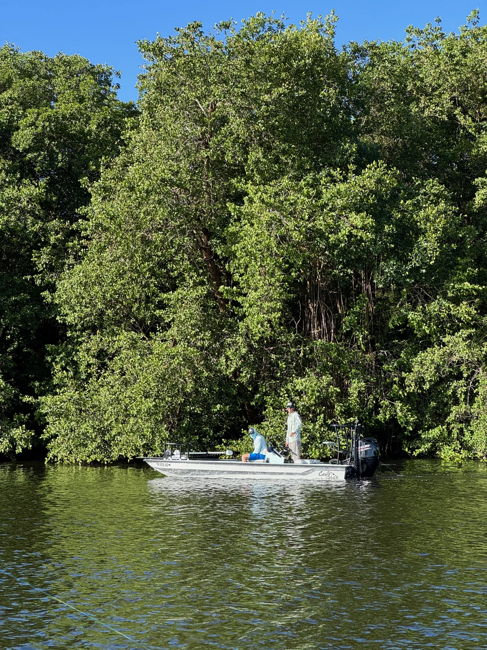 Fly fish lagoons and backwaters 