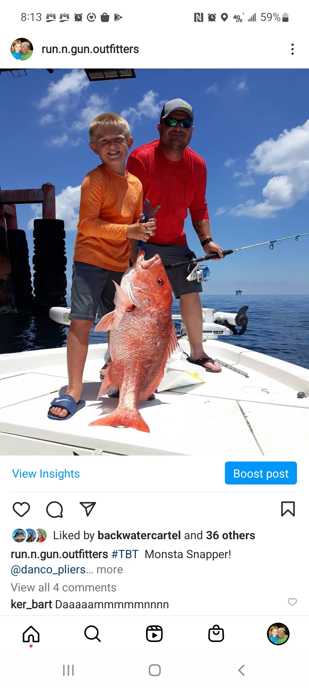 Fishing in Destin