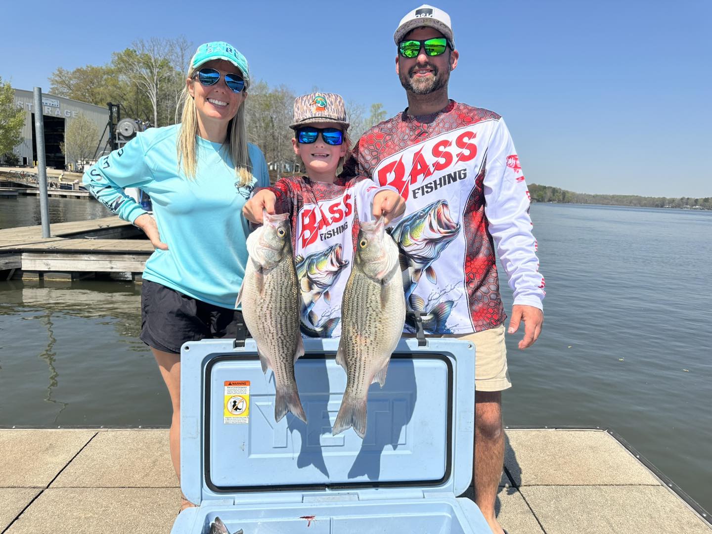 Hybrid And Striper Fishing Trips