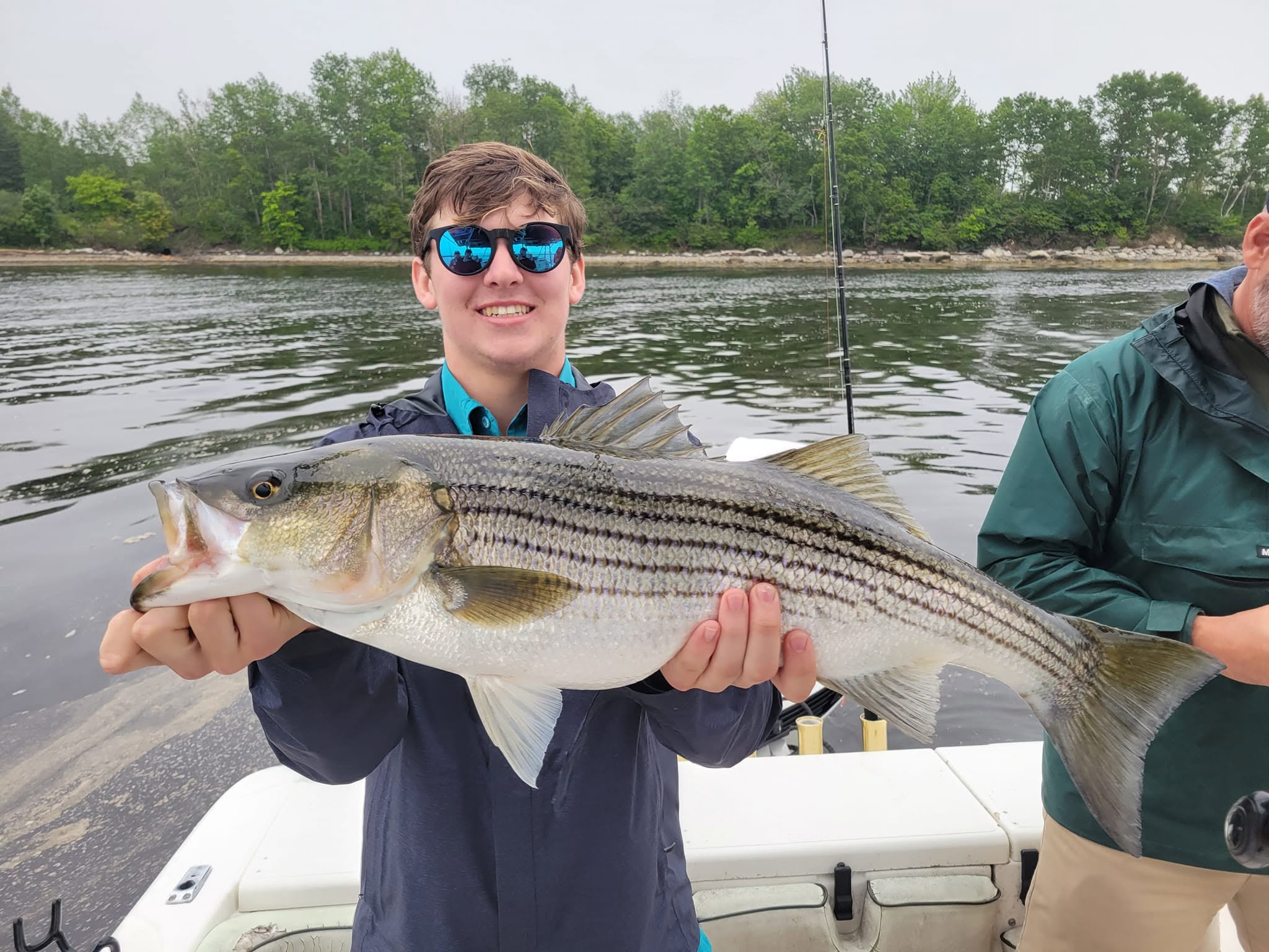 Kennebec River Striper Charter