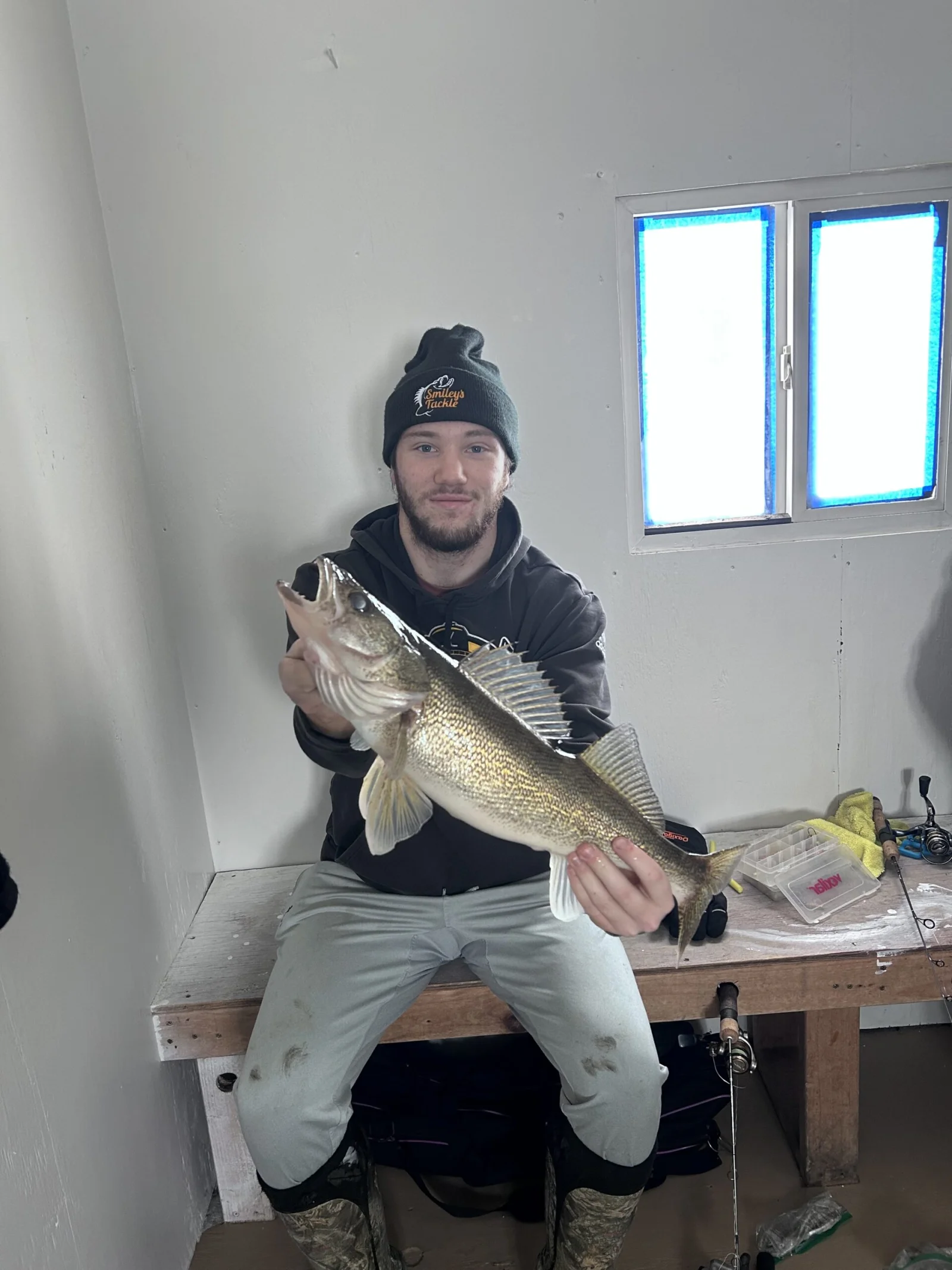 Sleeper House Ice Fishing