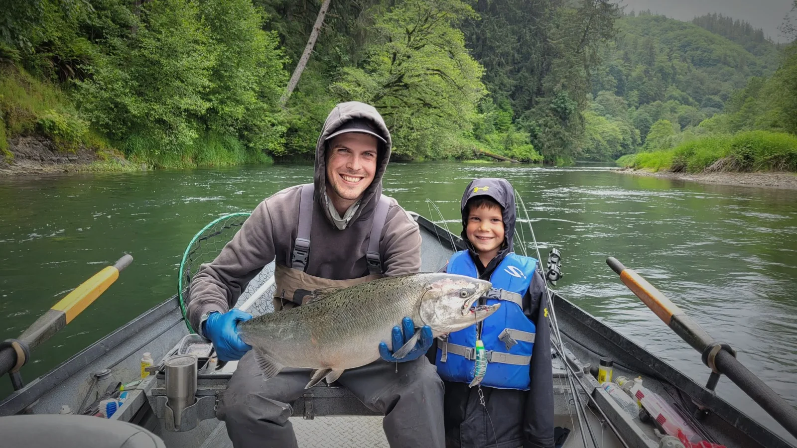 Tillamook Salmon Fishing