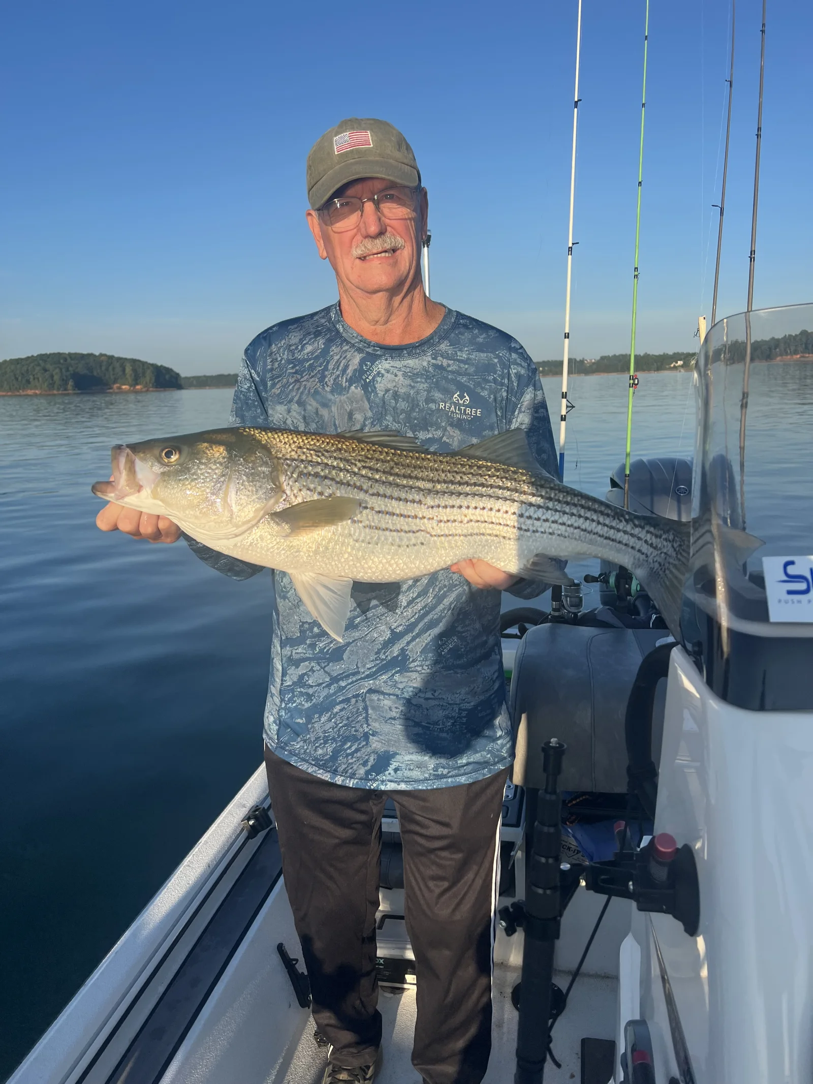 Lake Lanier Striper Trip Full Day