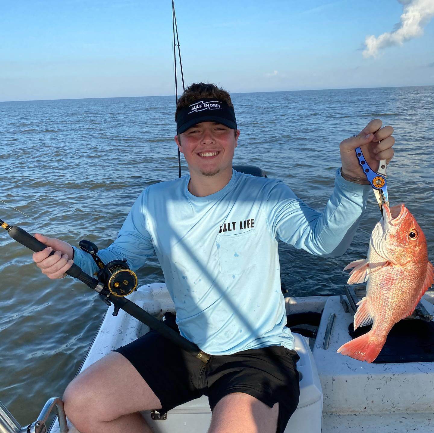 Half-day Red Snapper Trip - 28’ Grady White