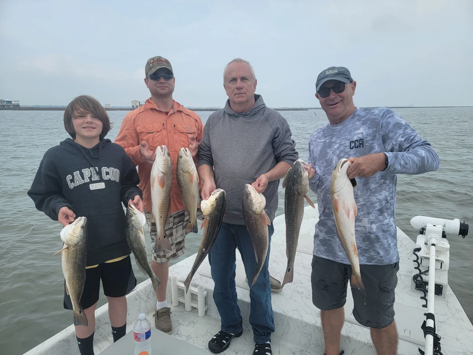 Redfish Fishing in Port O'Connor, Texas
