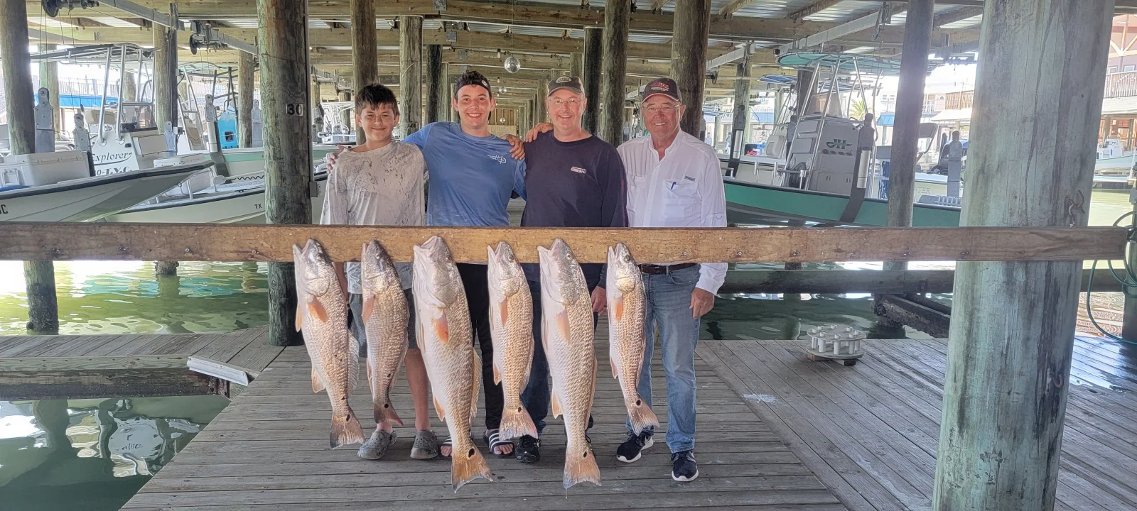 Redfish Fishing in Port O'Connor, Texas