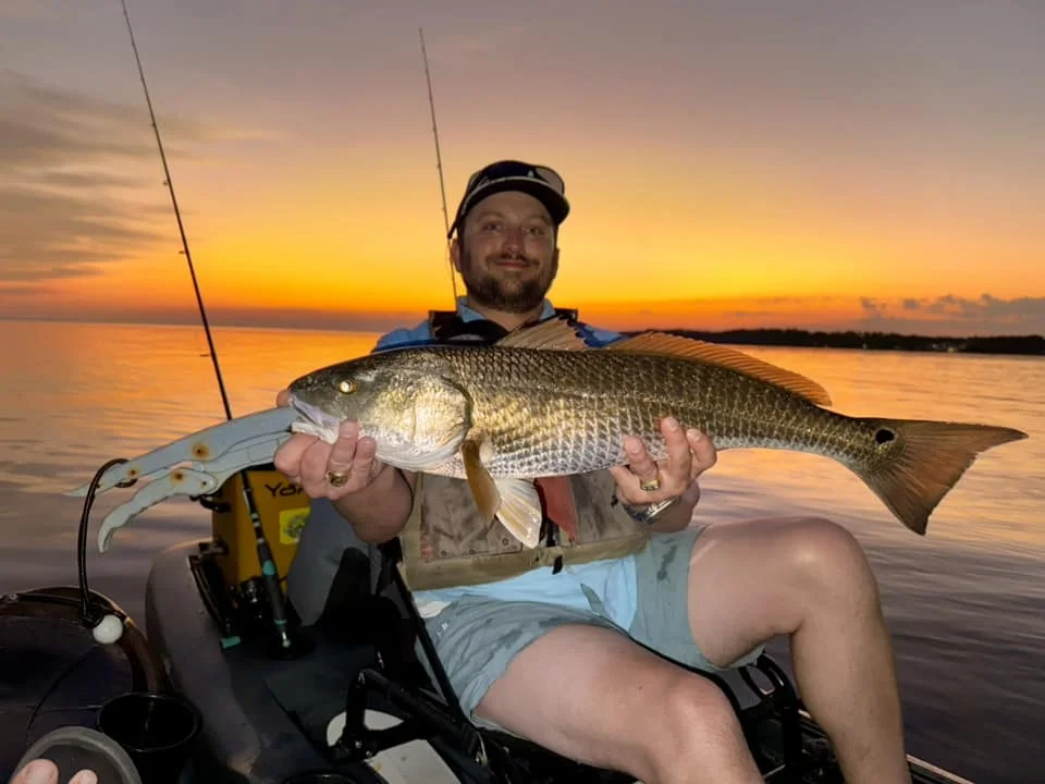 Kayak Fishing with Dave and Crew