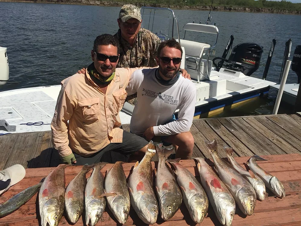 Redfish, Speckled Trout Fishing in Rio Hondo, Texas
