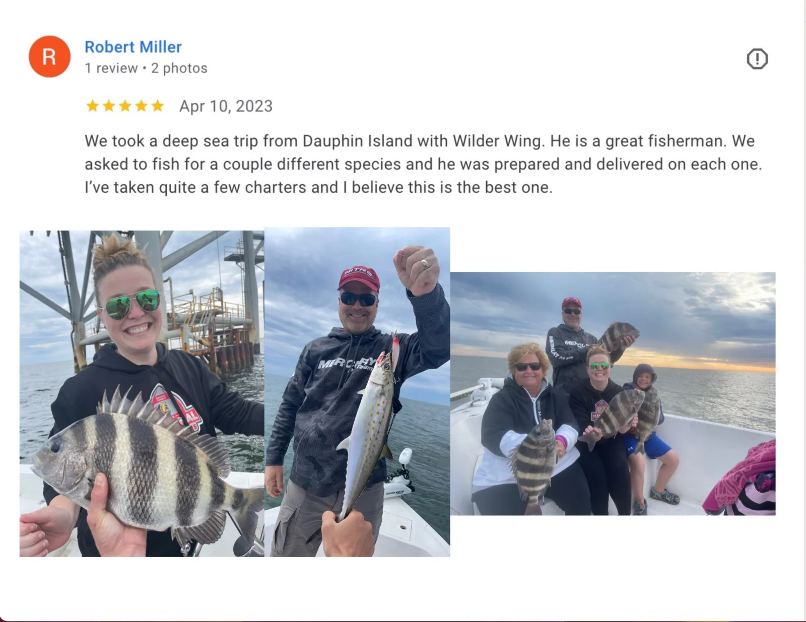 Fishing in Destin