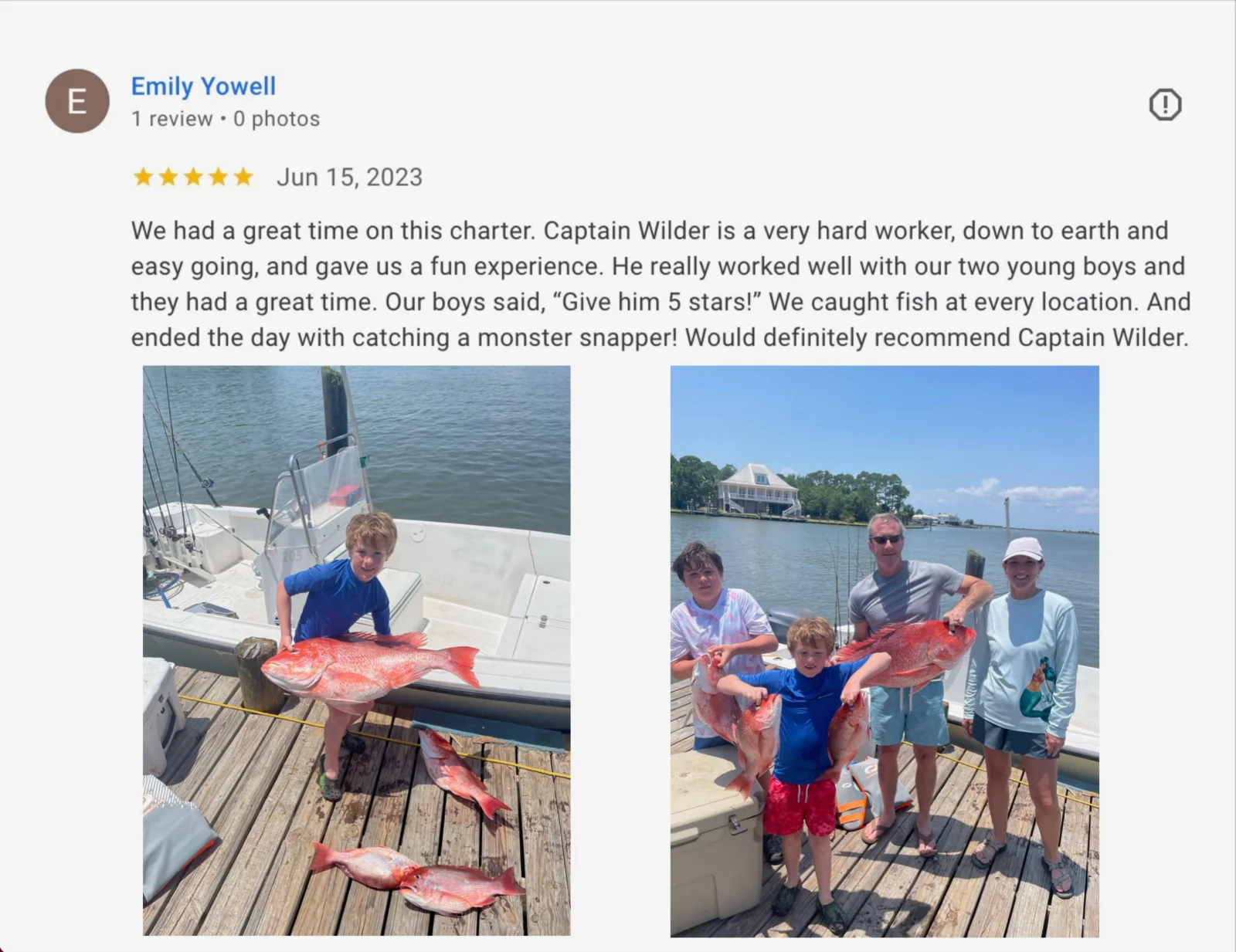 Fishing in Destin