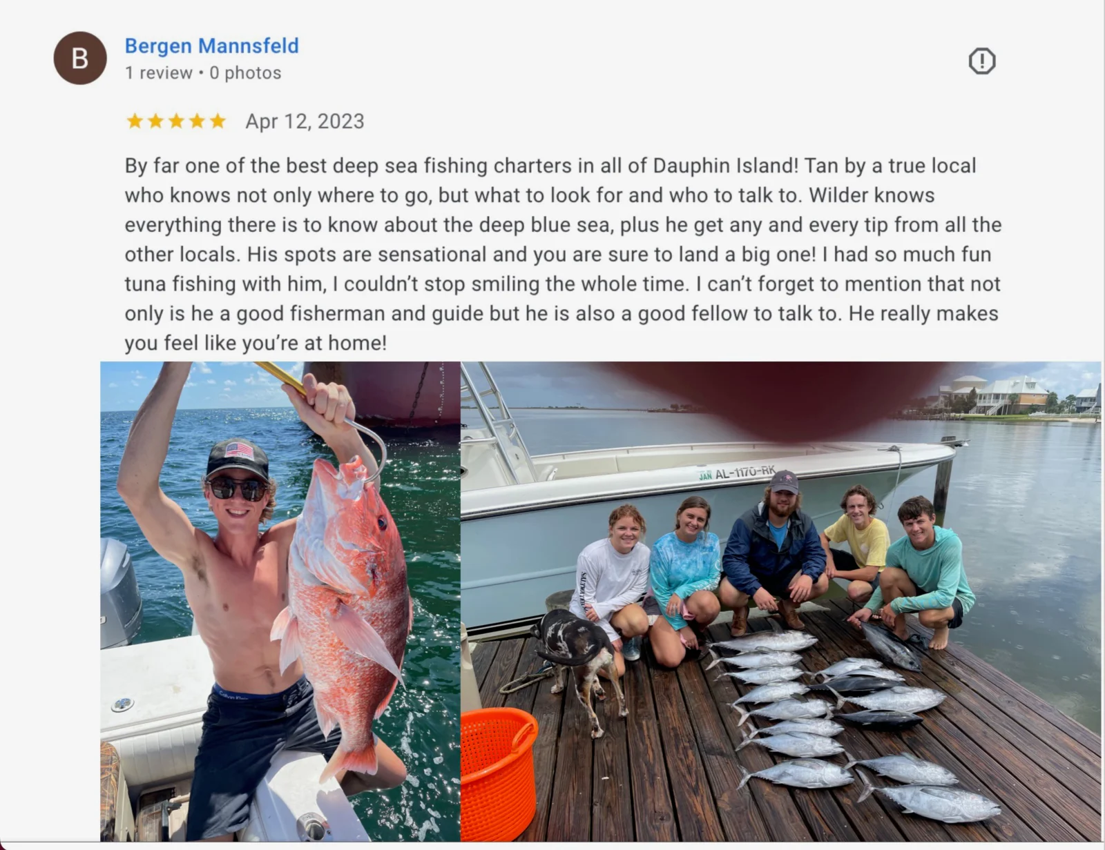 Fishing in Destin