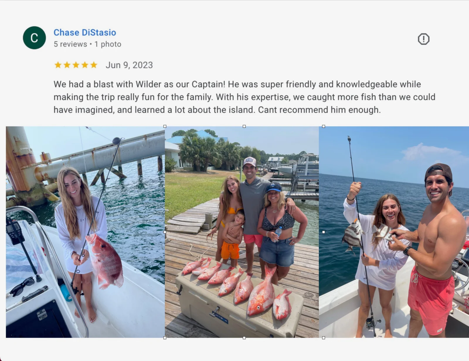 Fishing in Destin