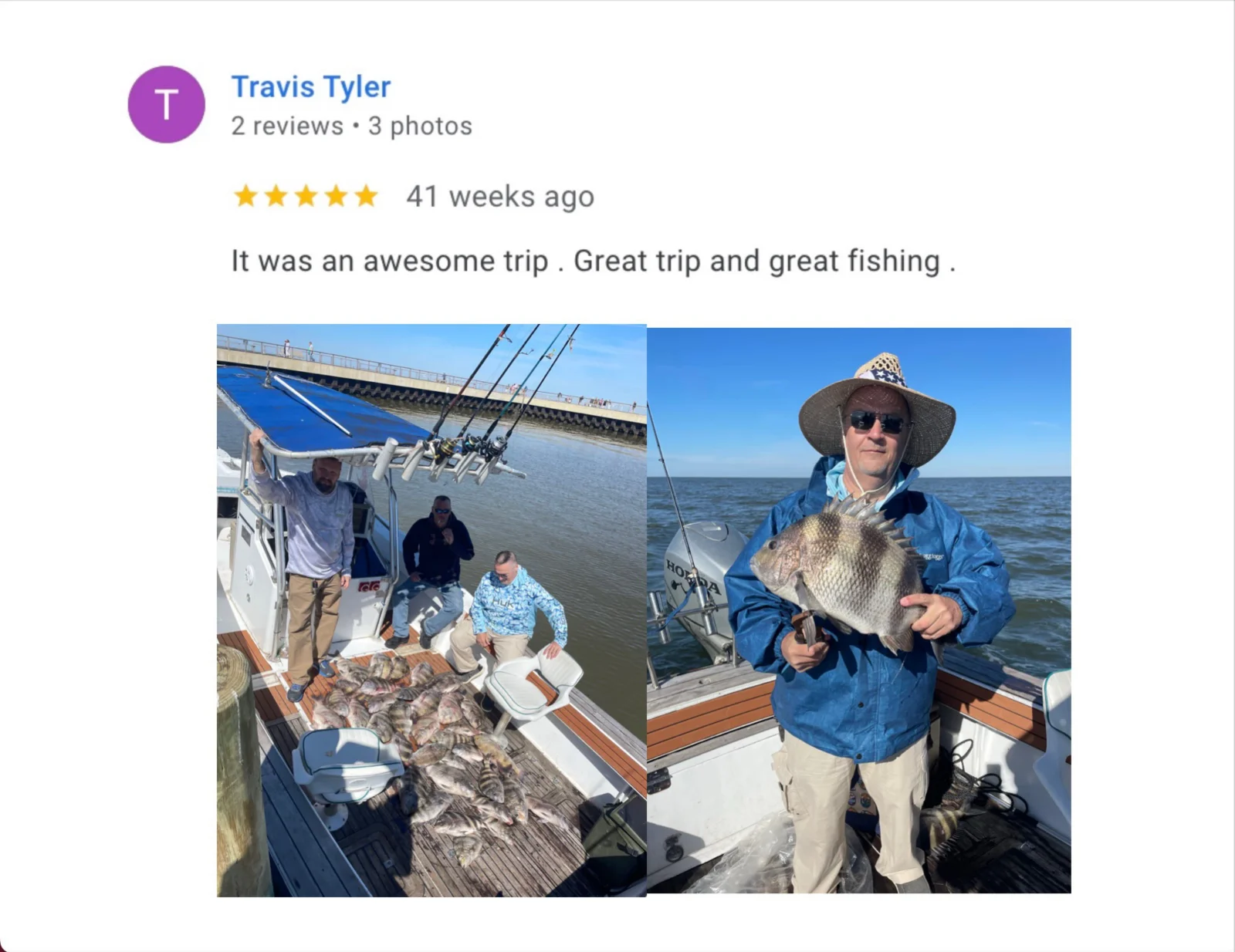 Fishing in Destin