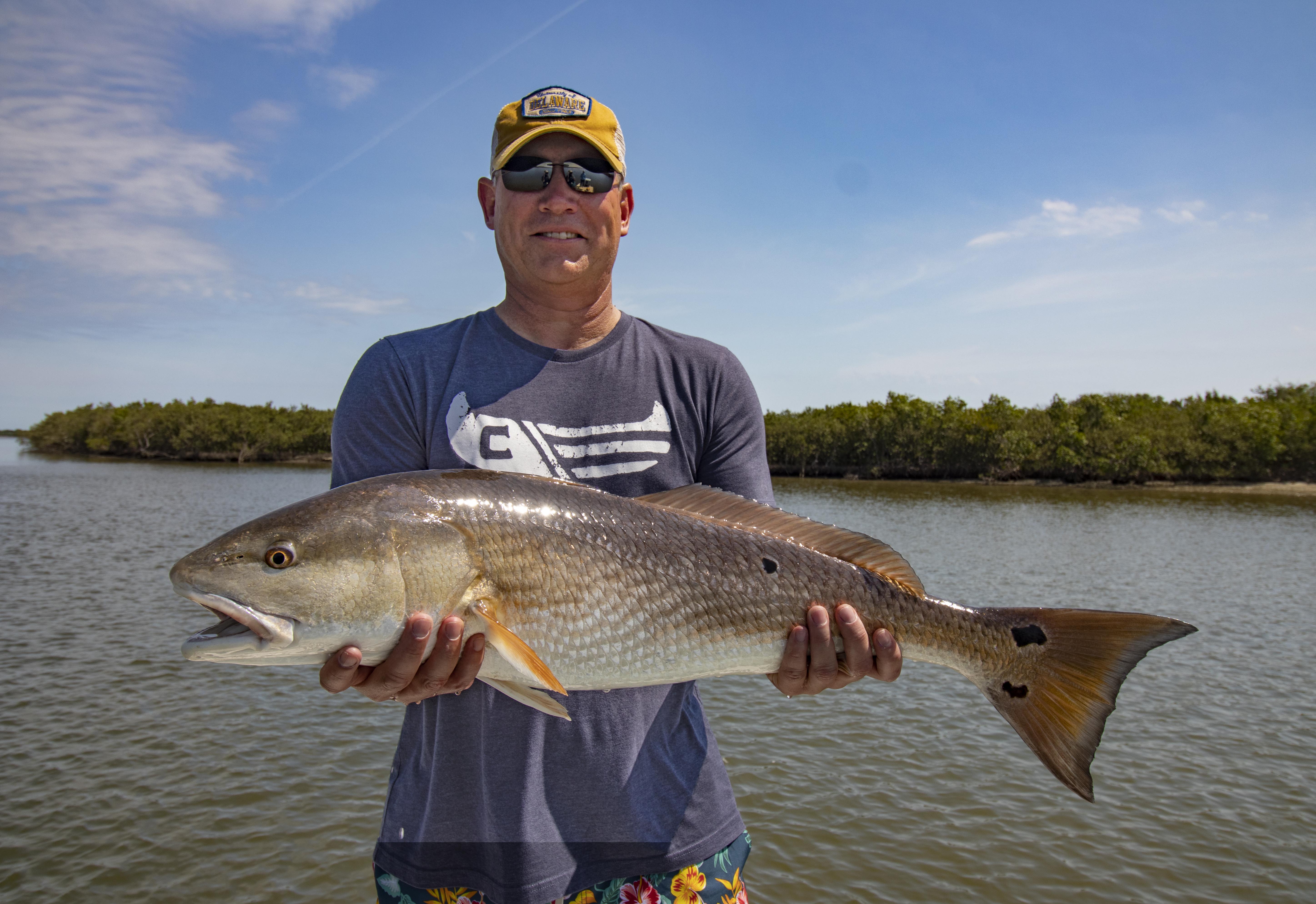 Redfish Fishing in Edgewater, Florida