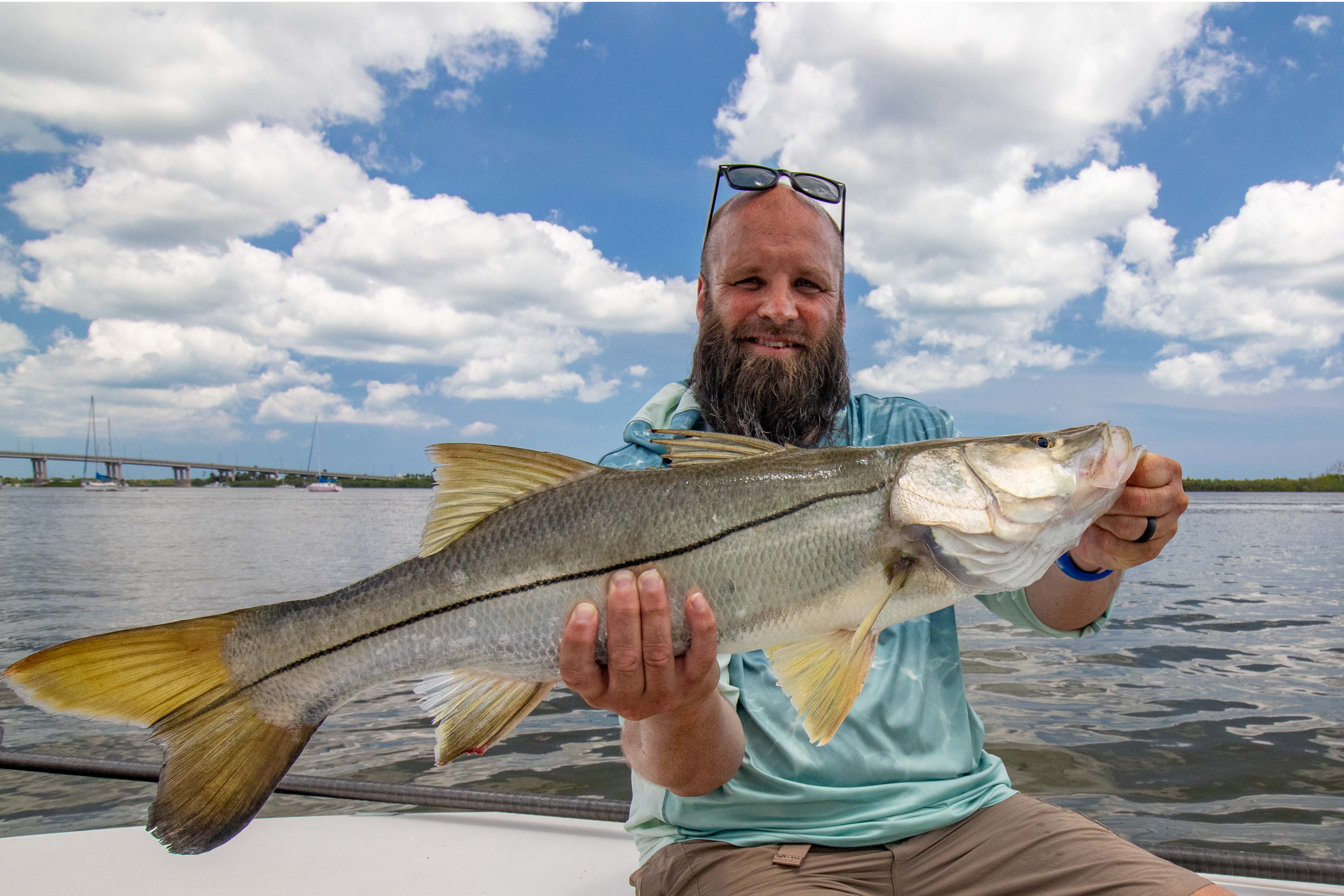 Snook Fishing in Edgewater, Florida
