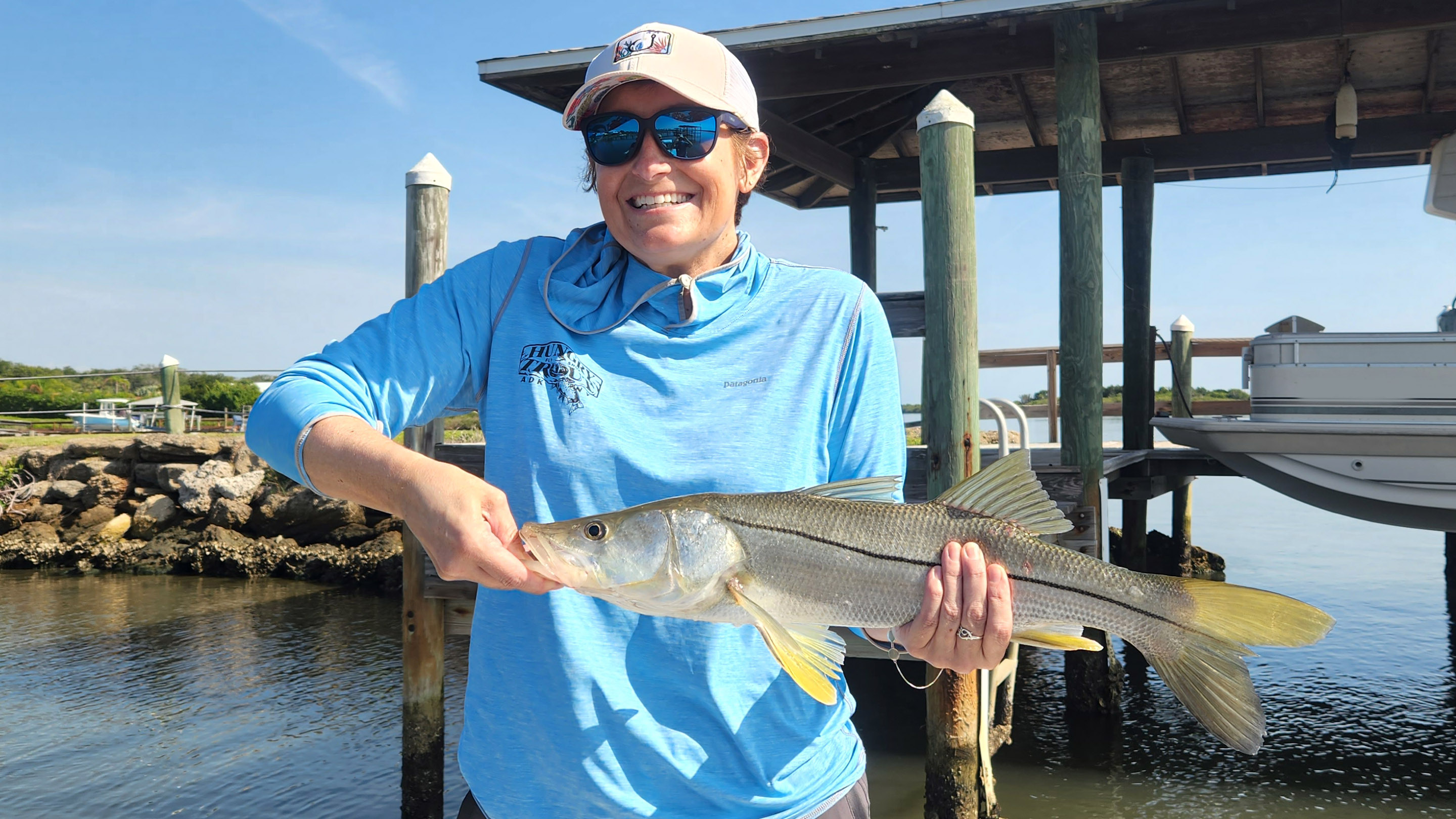 Snook Fishing in Edgewater, Florida