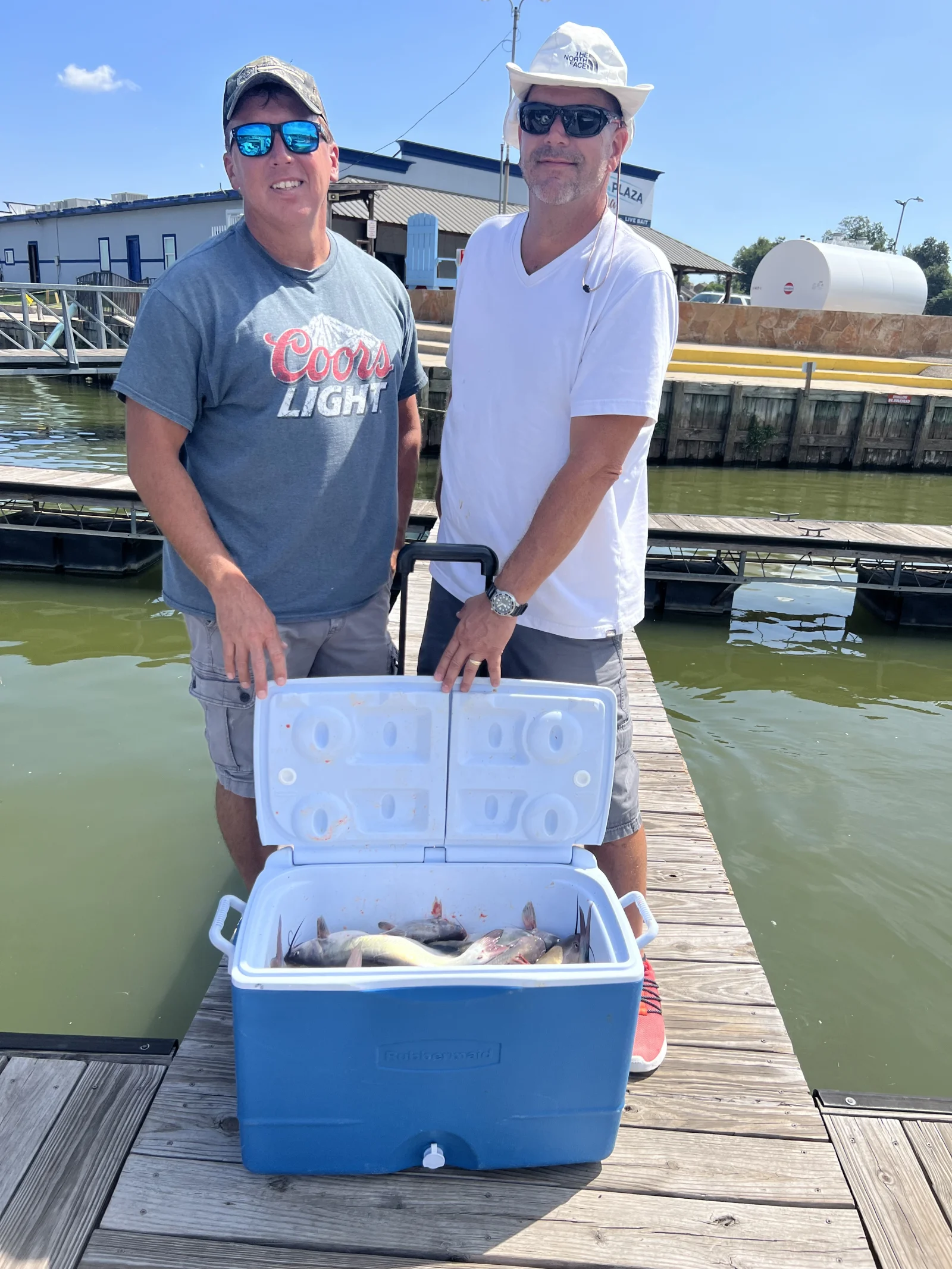 Blue Catfish Fishing in Montgomery, Texas