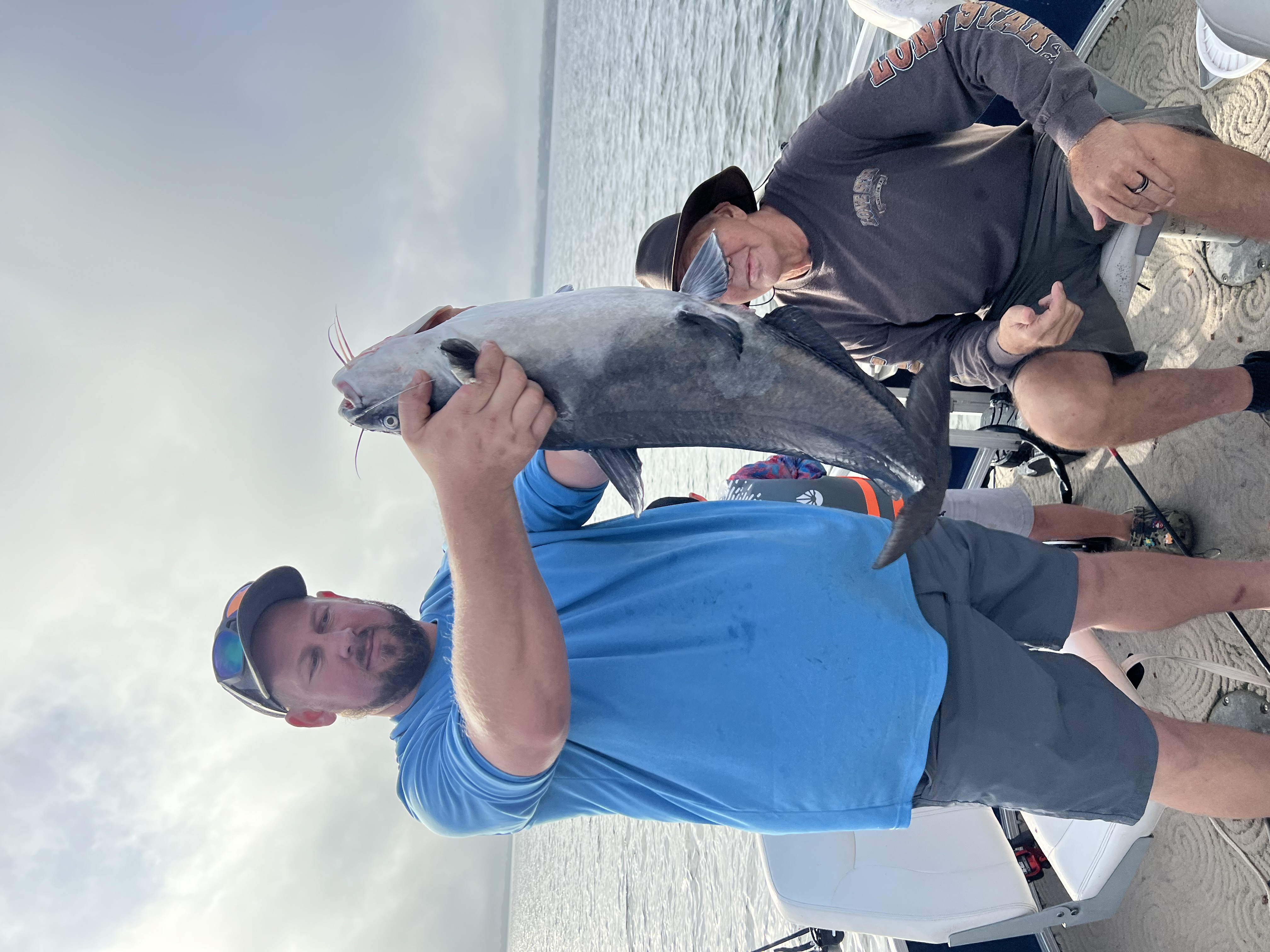 Blue Catfish Fishing in Montgomery, Texas