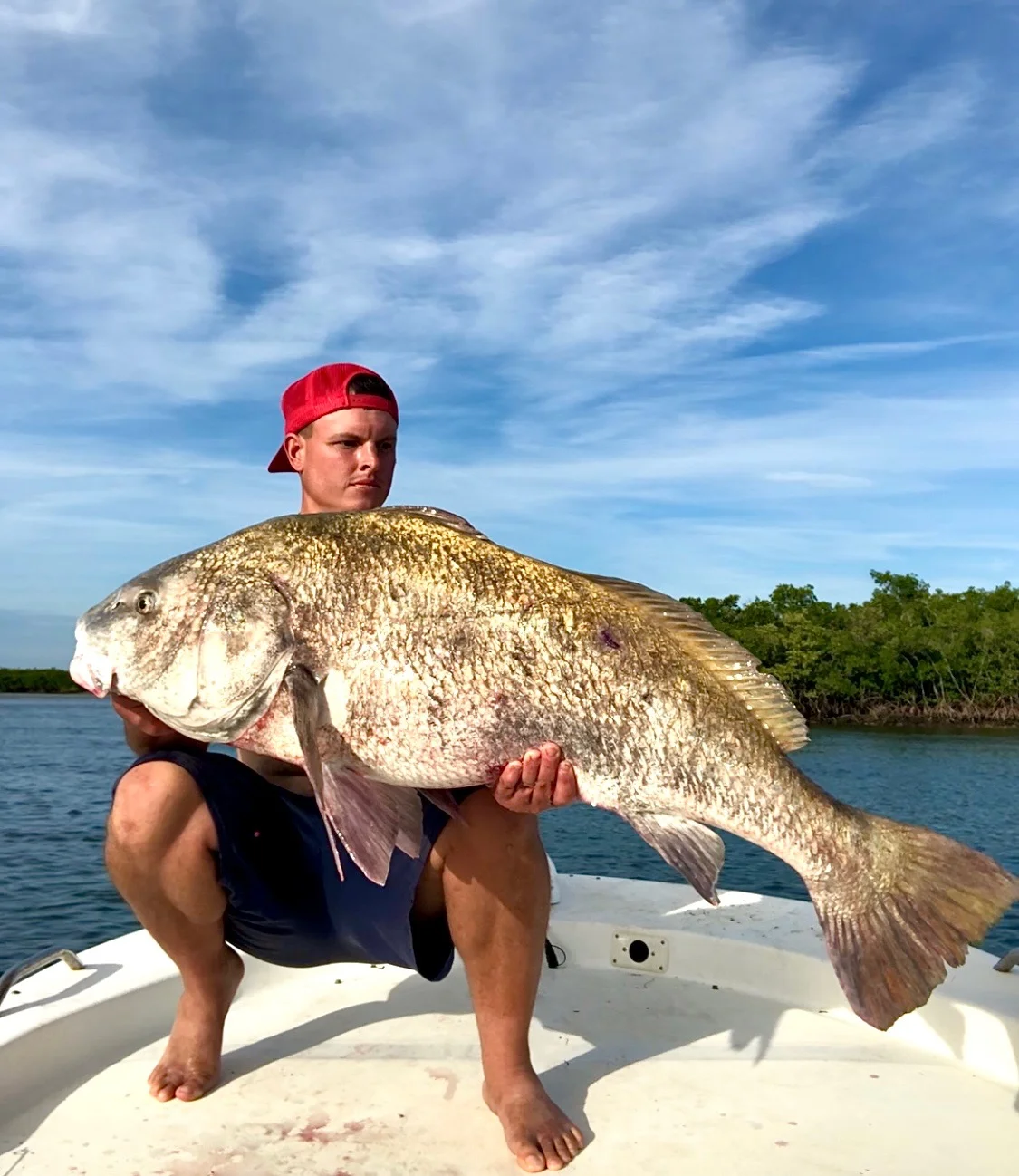 Black Drum Fishing in Edgewater, Florida