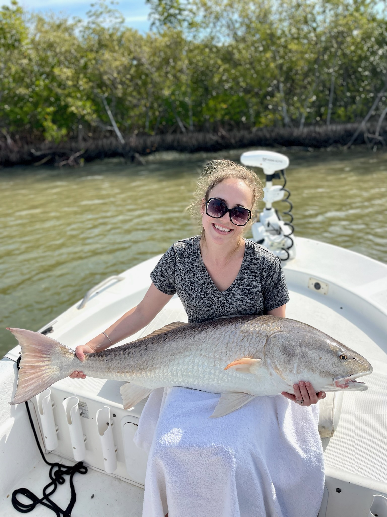 Redfish Fishing in Edgewater, Florida
