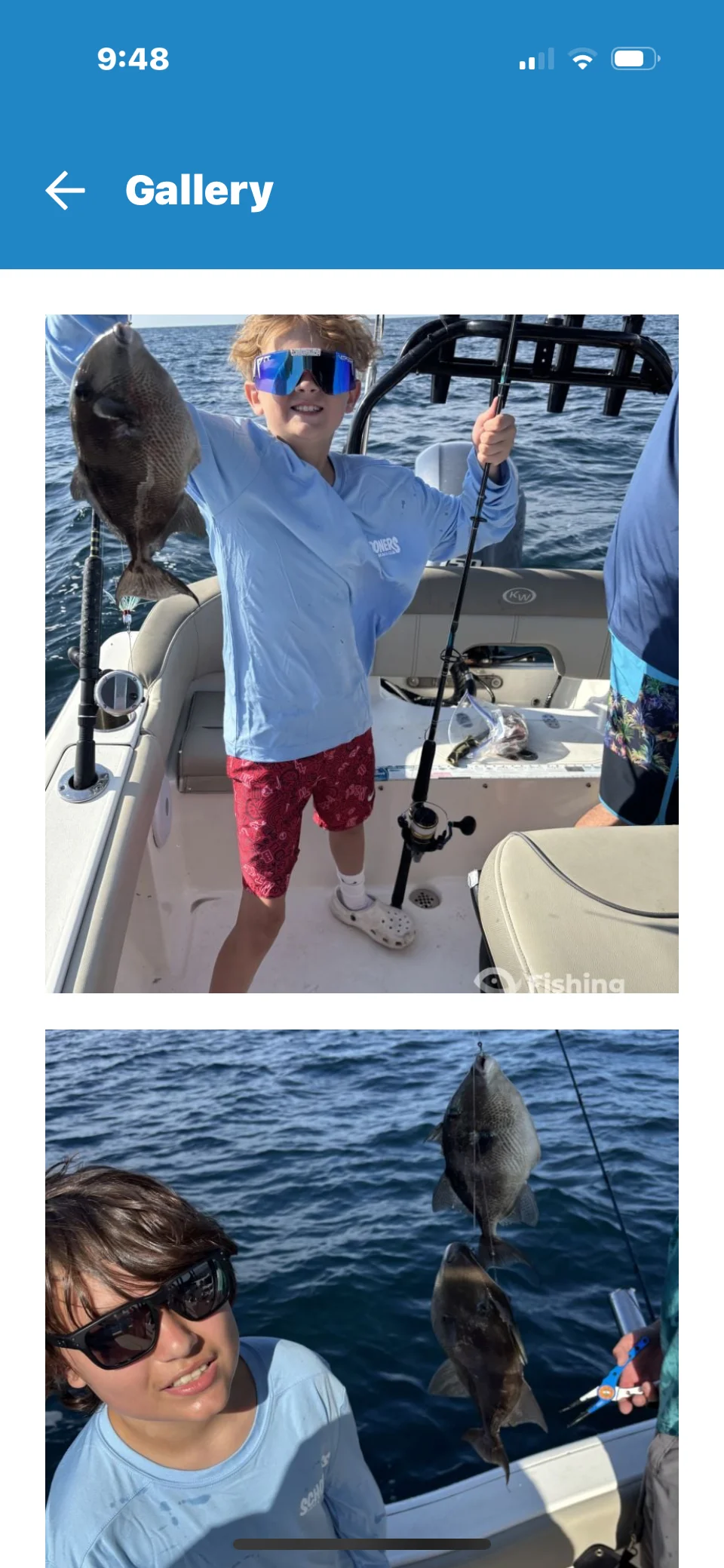 Fishing in Destin