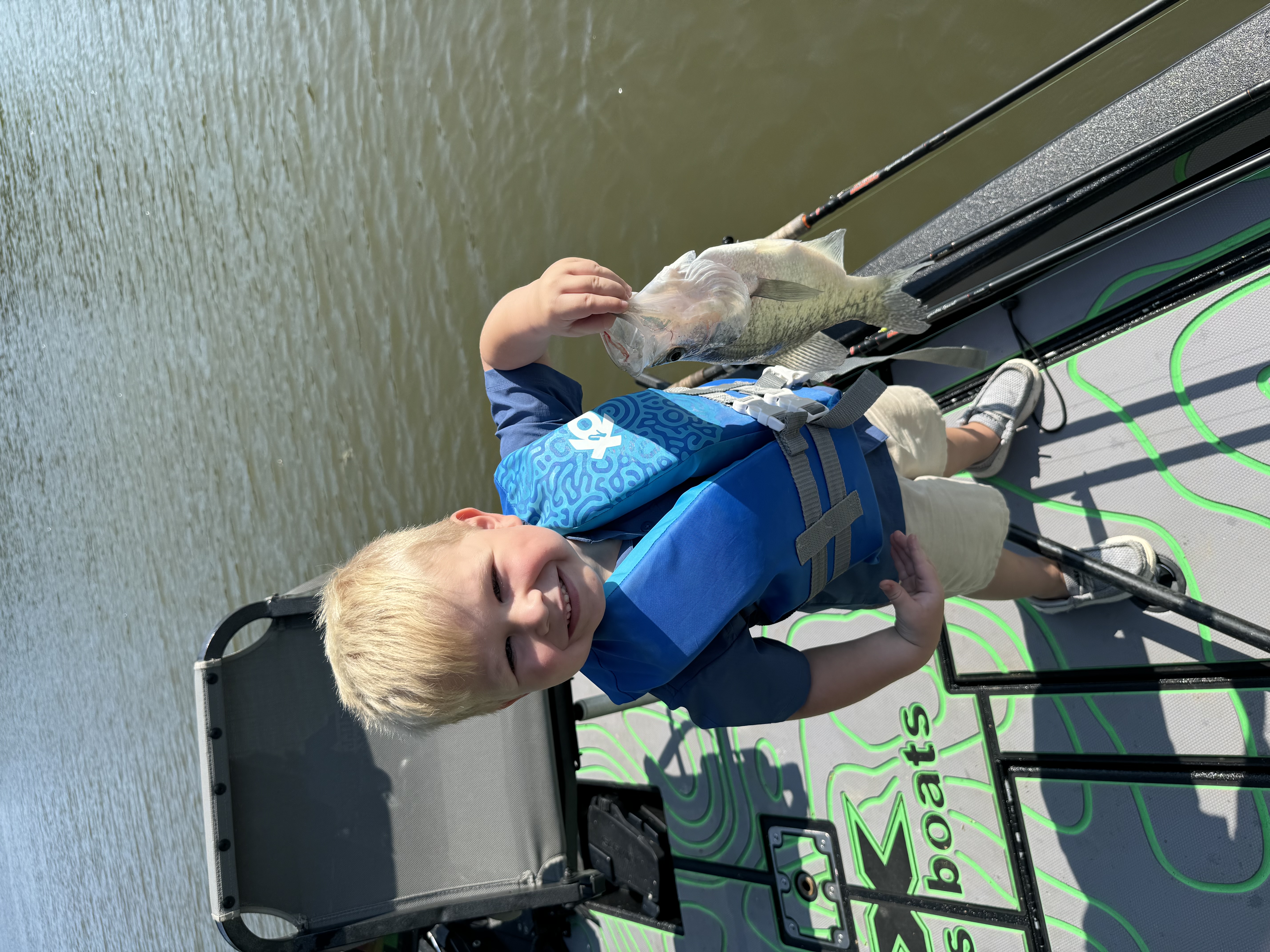 Slabbin’ out on big Millwood Crappie