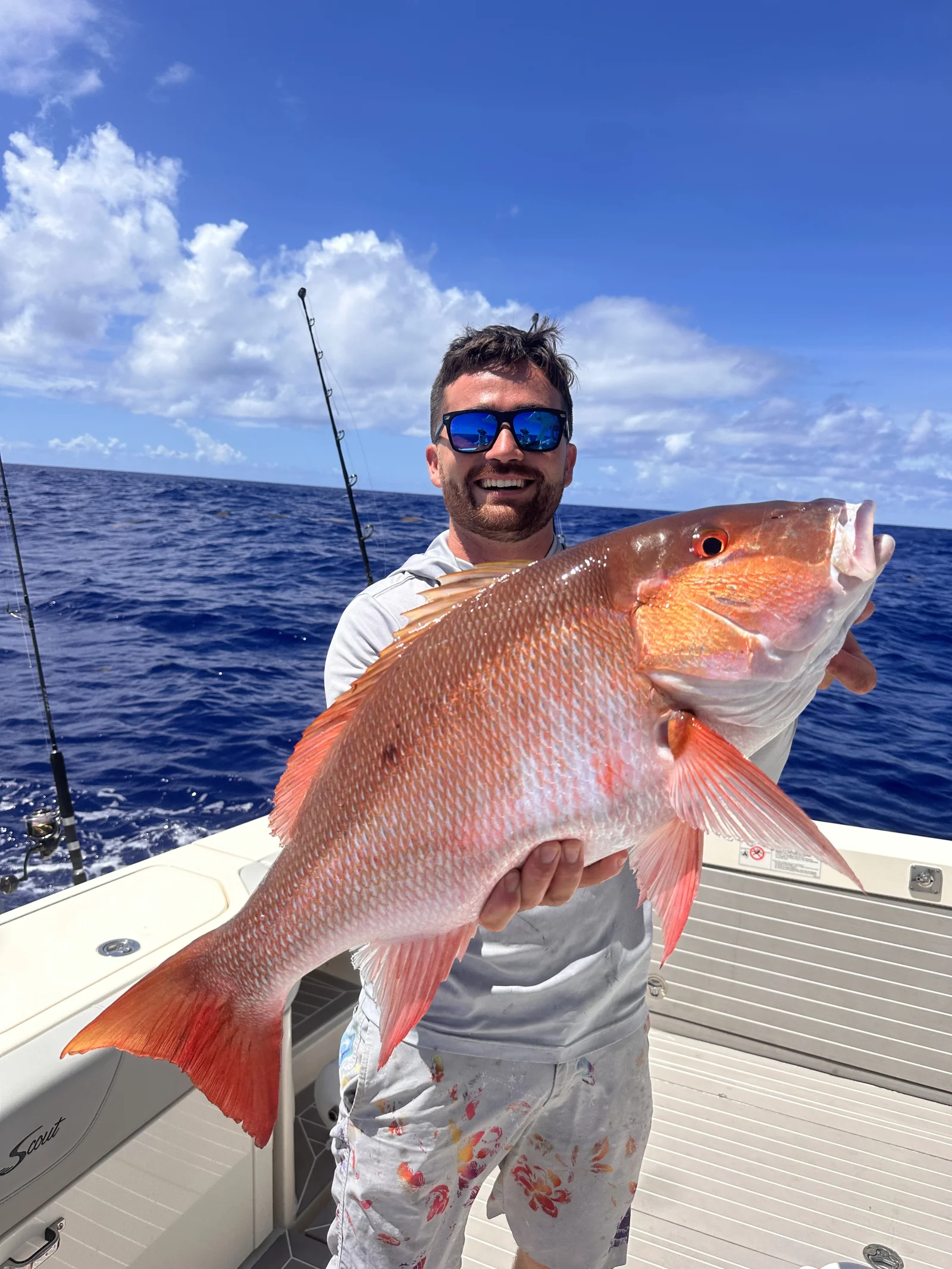 Deep sea sport fishing adventure
