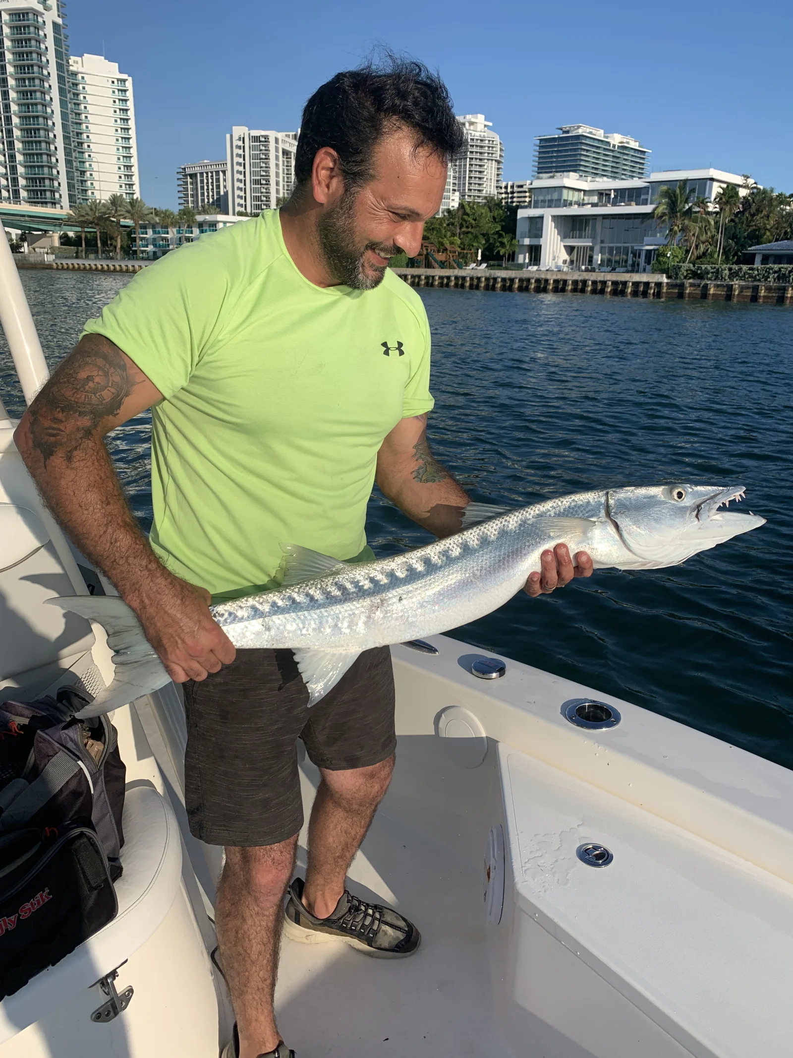 Deep sea sport fishing adventure