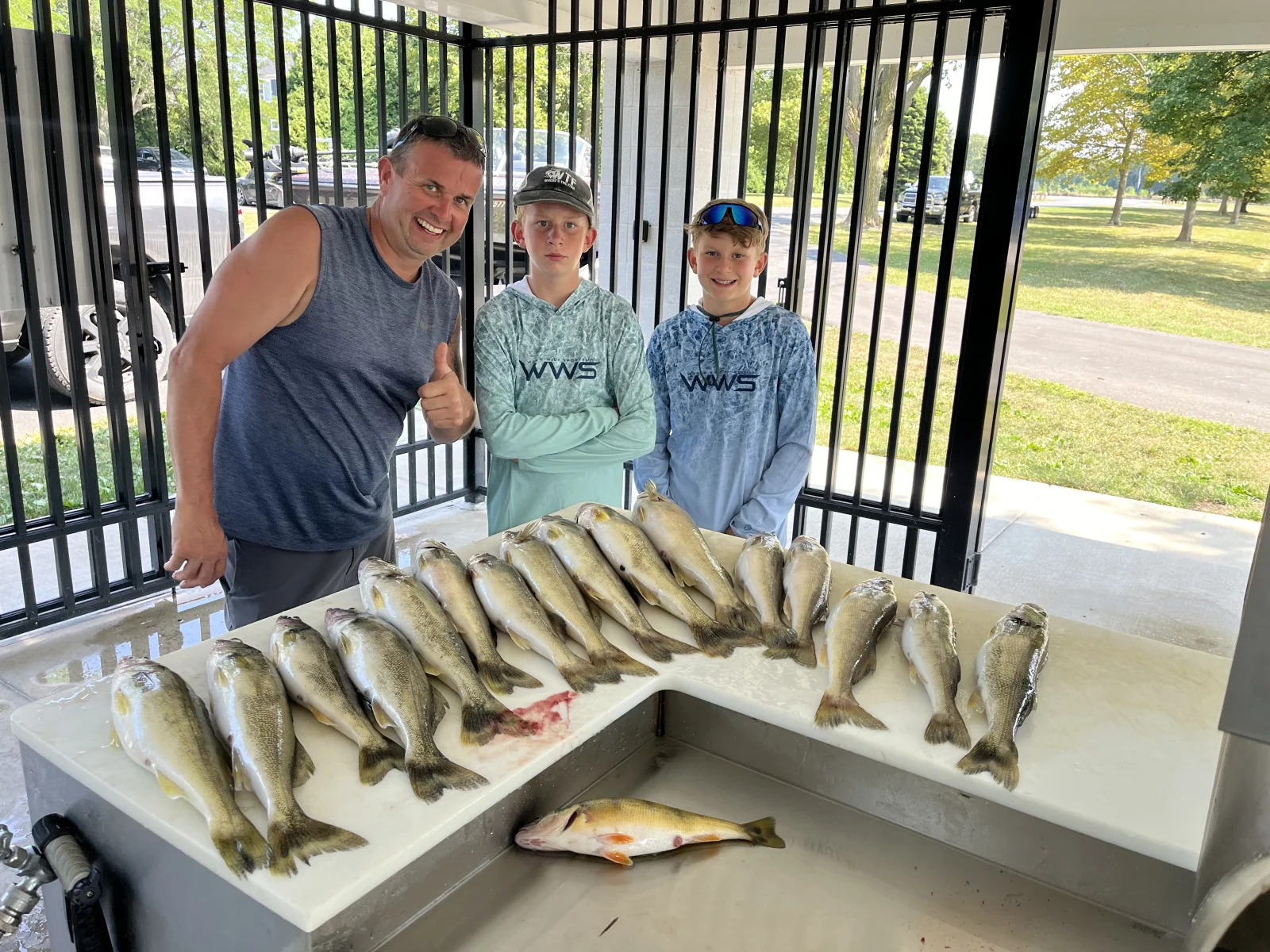 Morning Wallaye or Perch charter