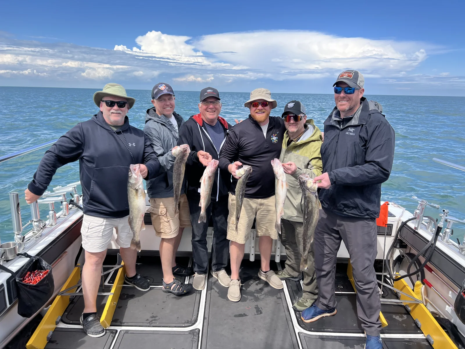 Morning Wallaye or Perch charter