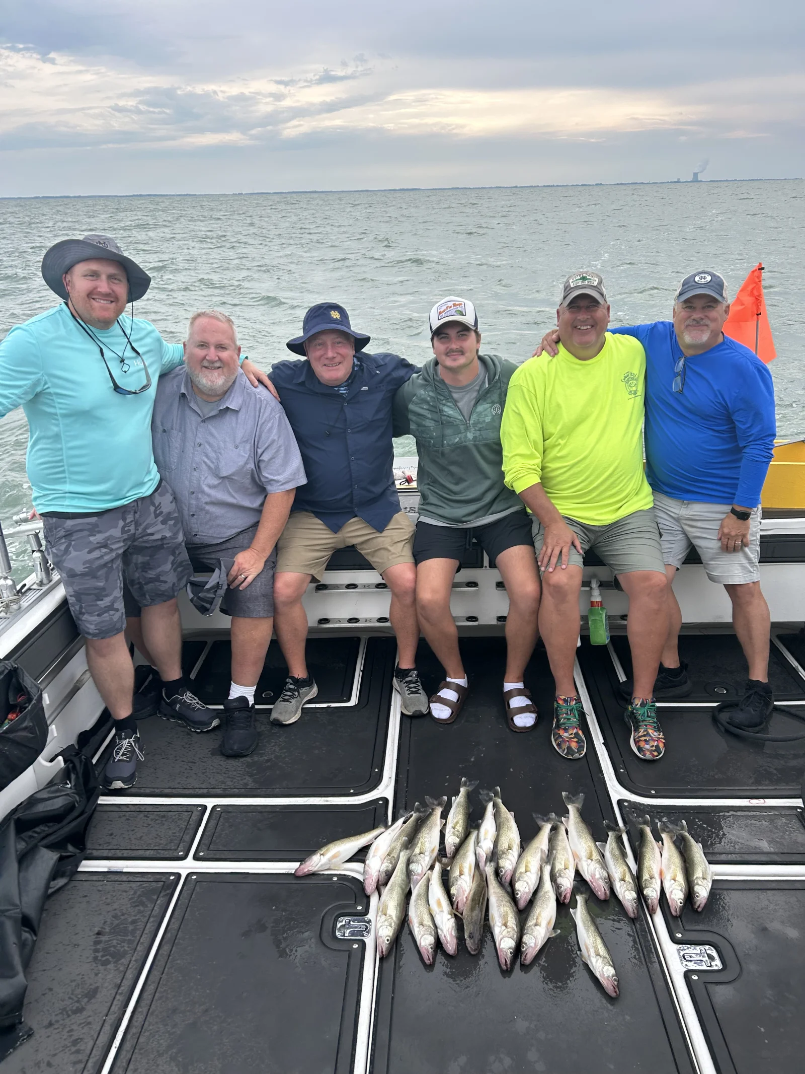 Morning Wallaye or Perch charter
