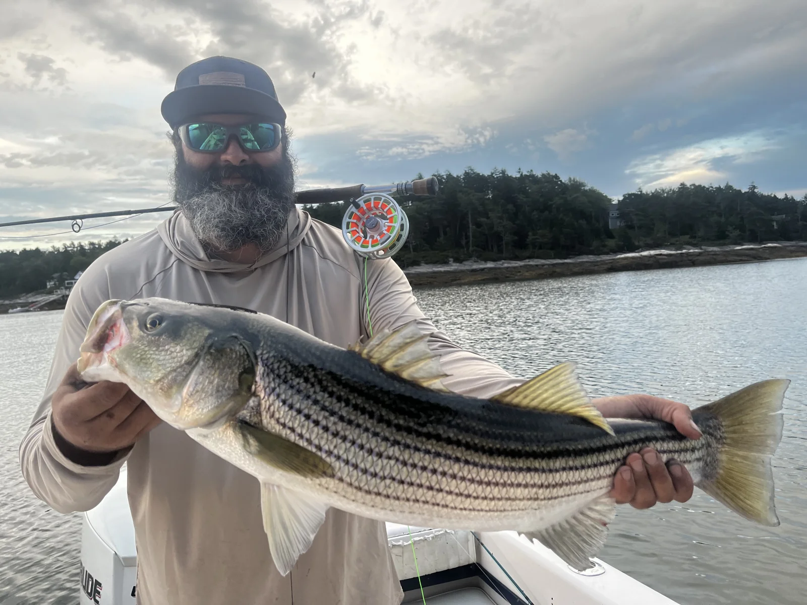 Striper time, Casting for the fish!
