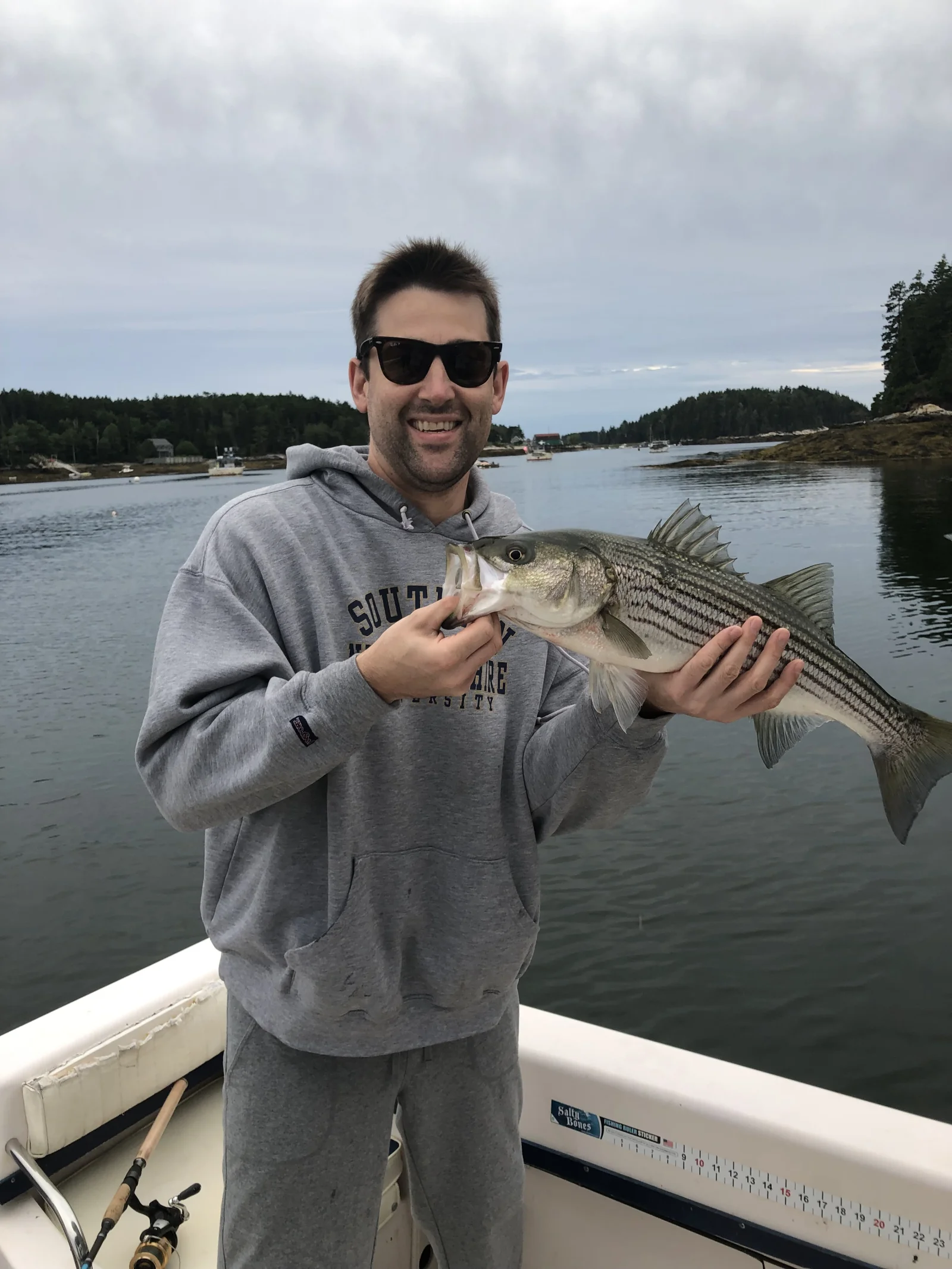 Striper time, Casting for the fish!