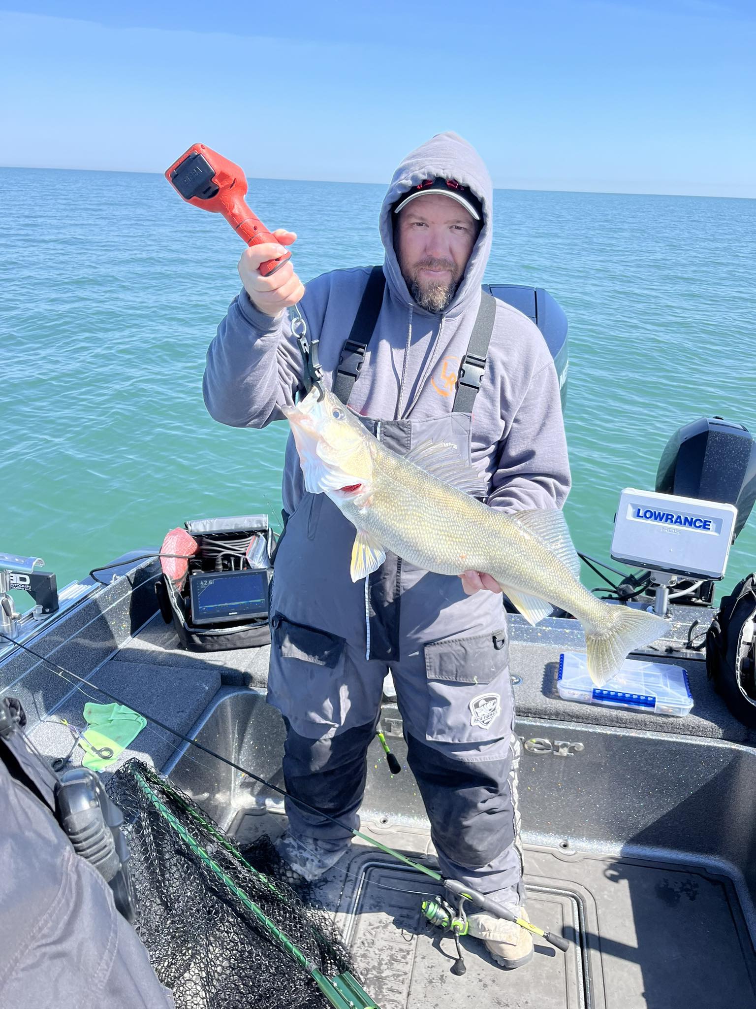 Walleye or Perch on 22' Range