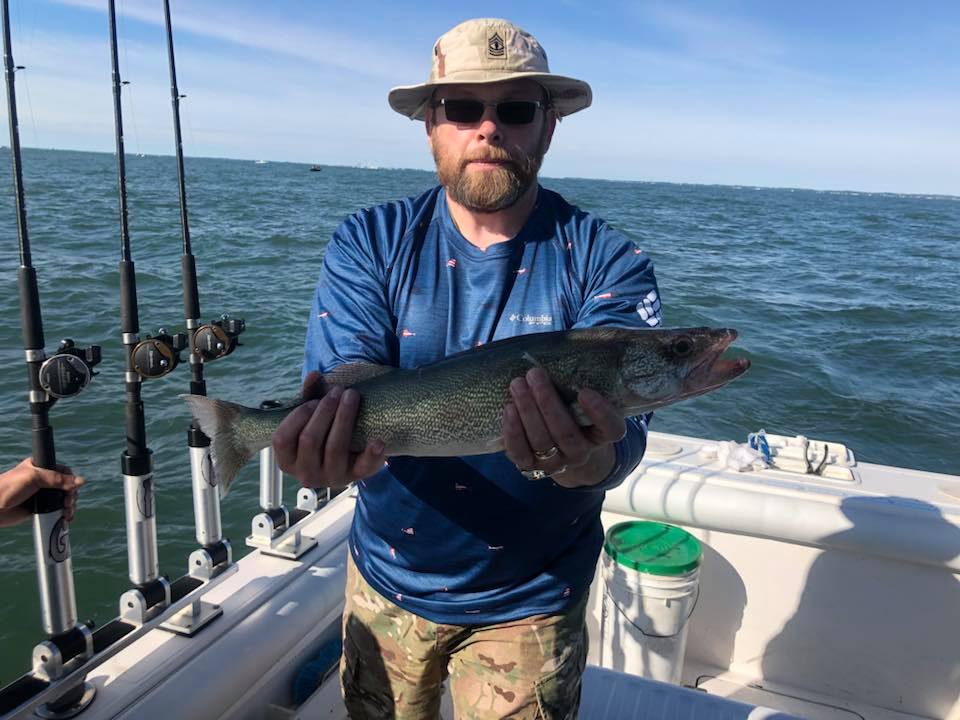 Walleye or Perch on 27' SPORTCRAFT