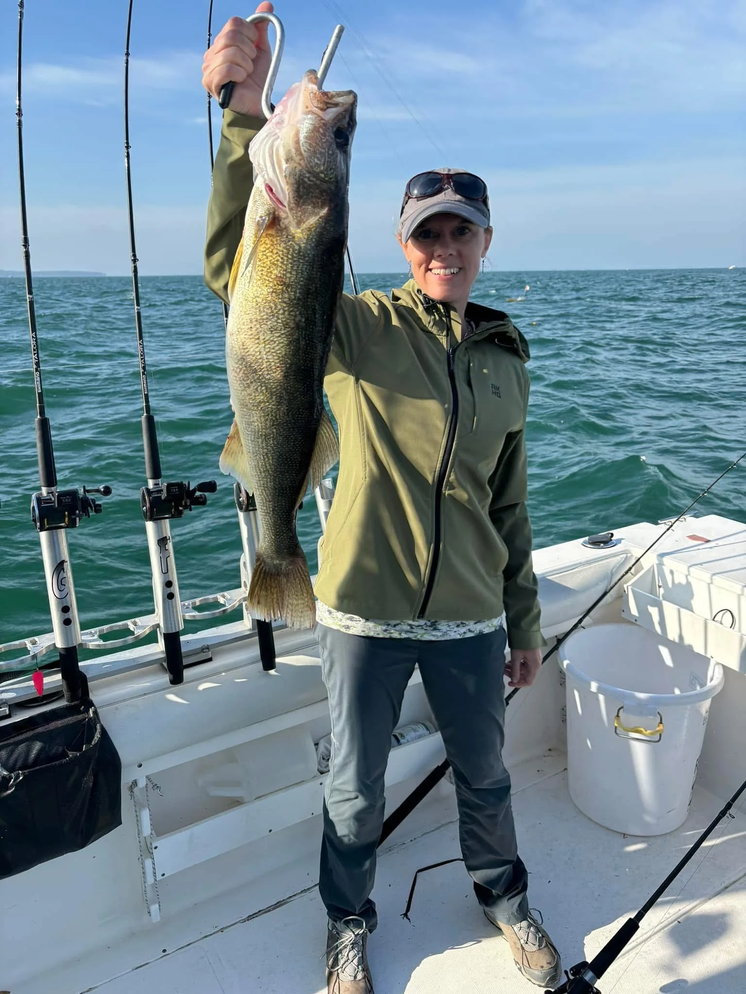 Walleye or Perch on 27' SPORTCRAFT