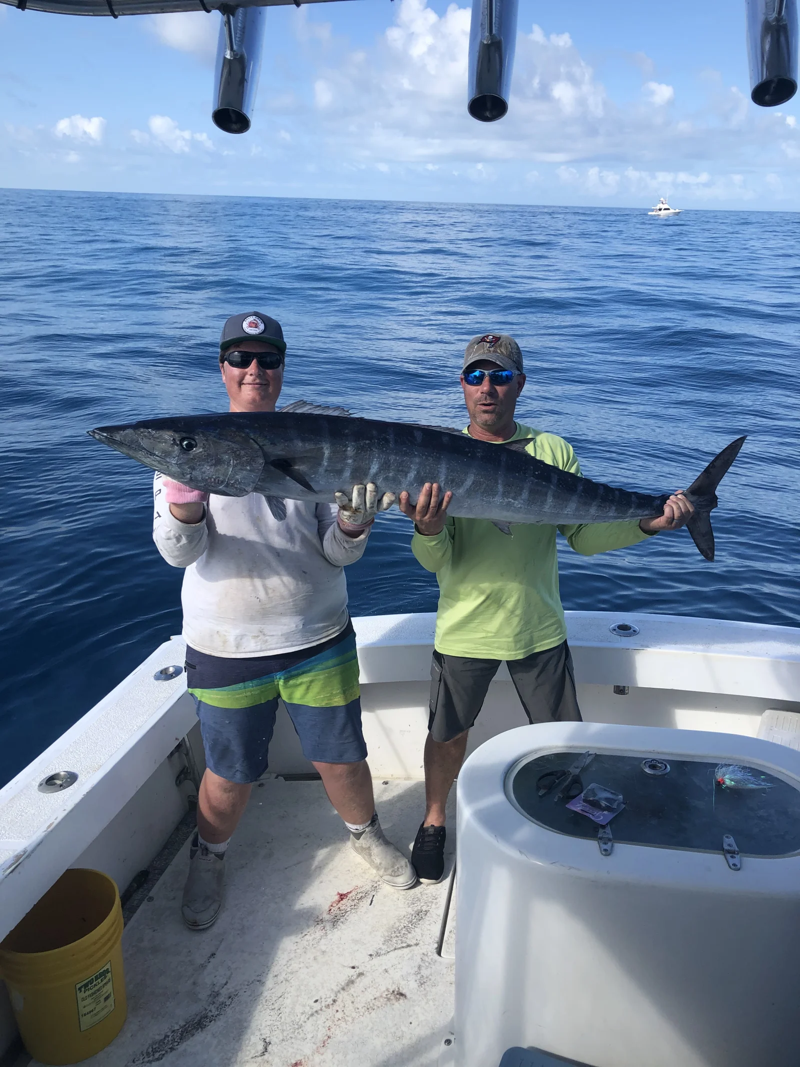 Full and half day offshore.