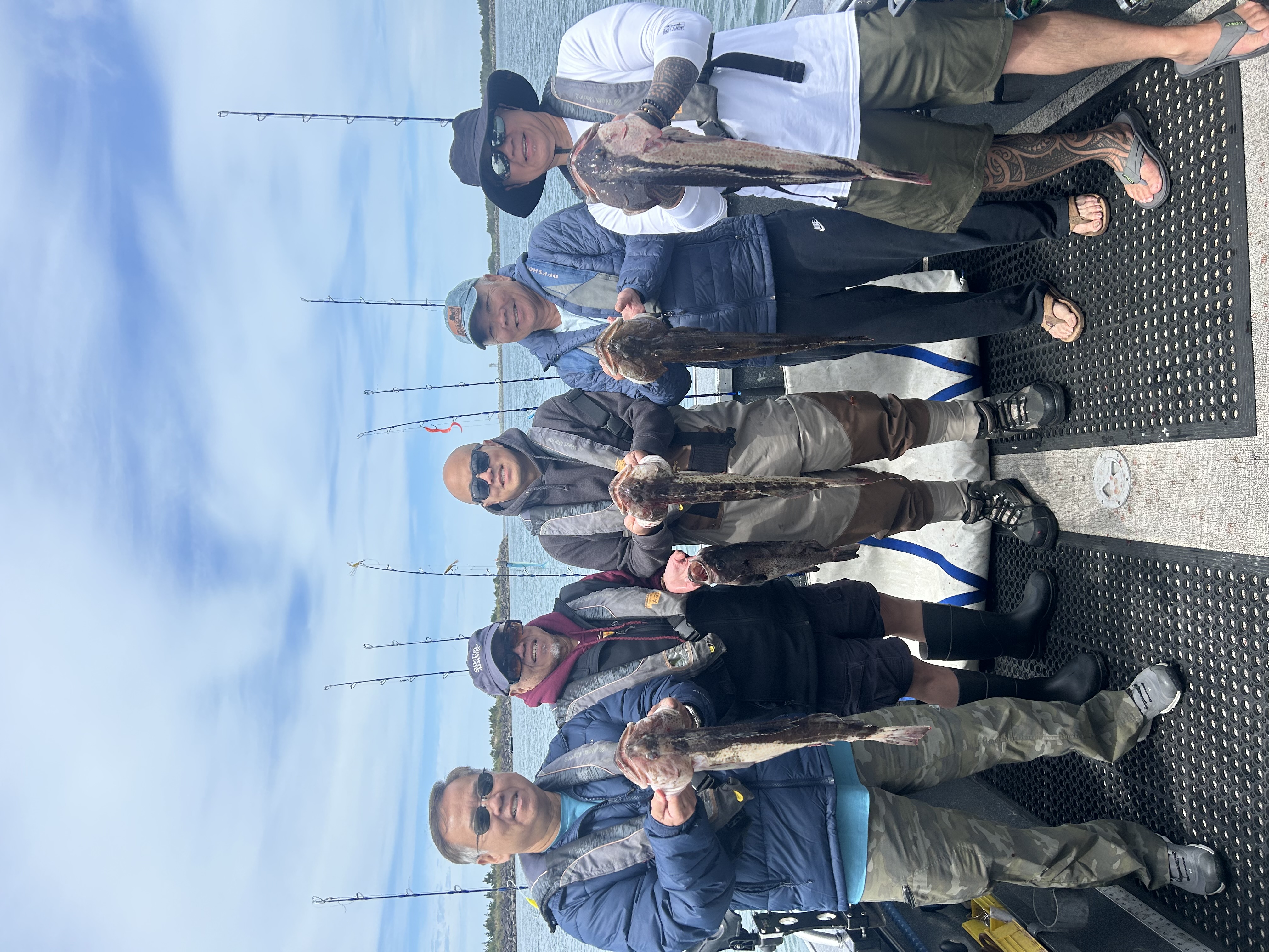 Salmon, Rockfish, Lingcod, & Crab