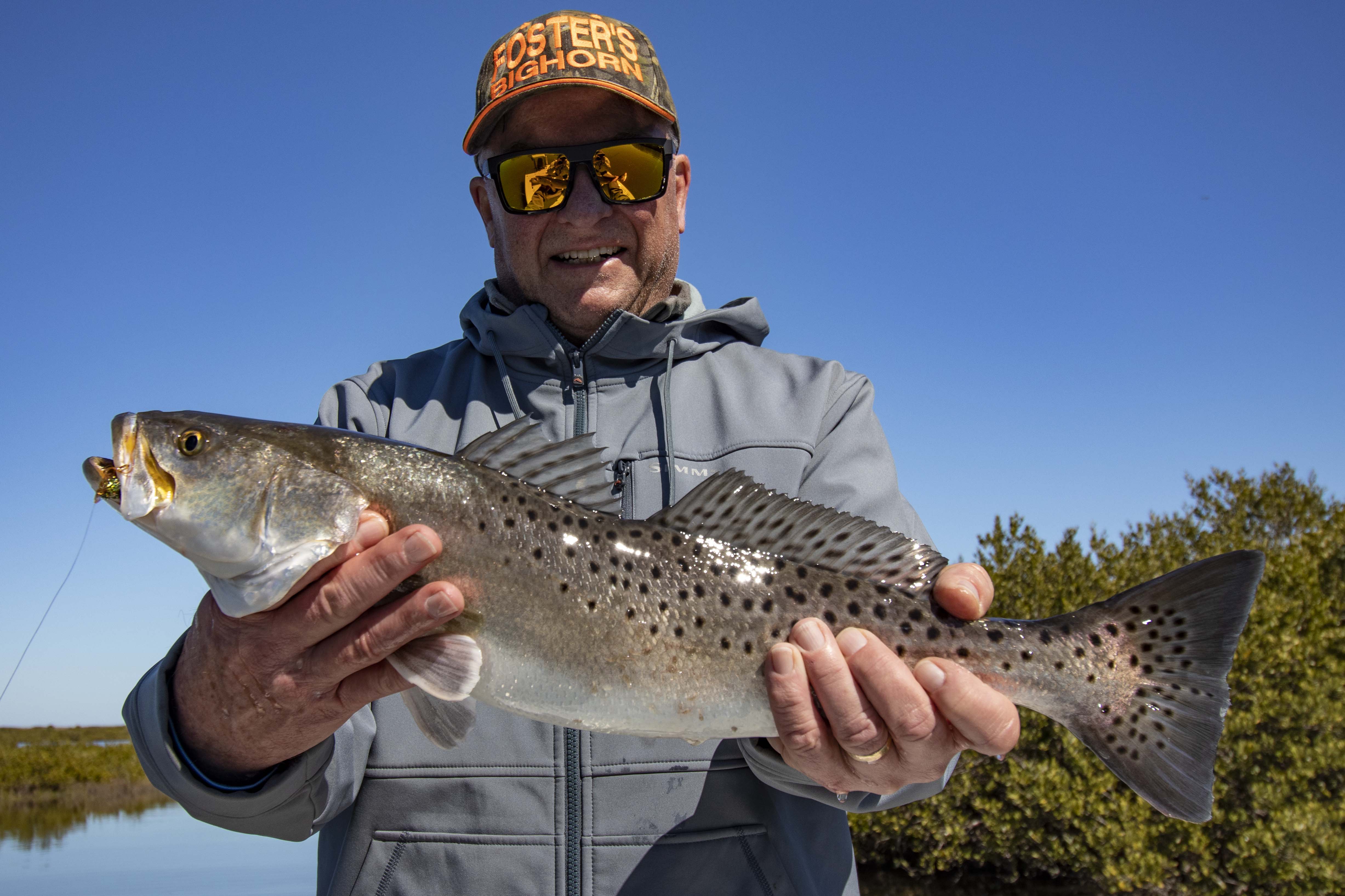 Speckled Trout Fishing in Allenhurst, Florida